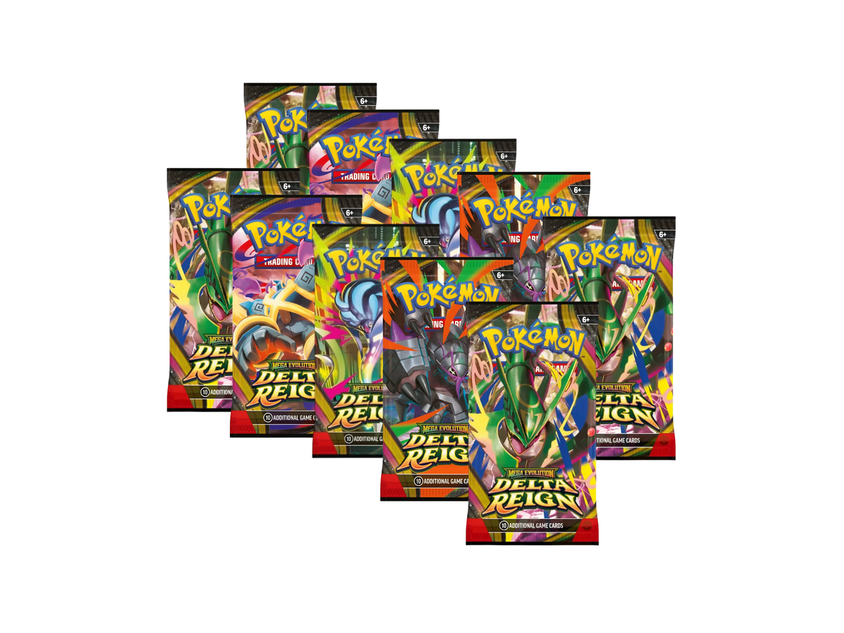 Pokémon Delta Reign Booster Pack 10-Pack Bundle - Rip & Ship