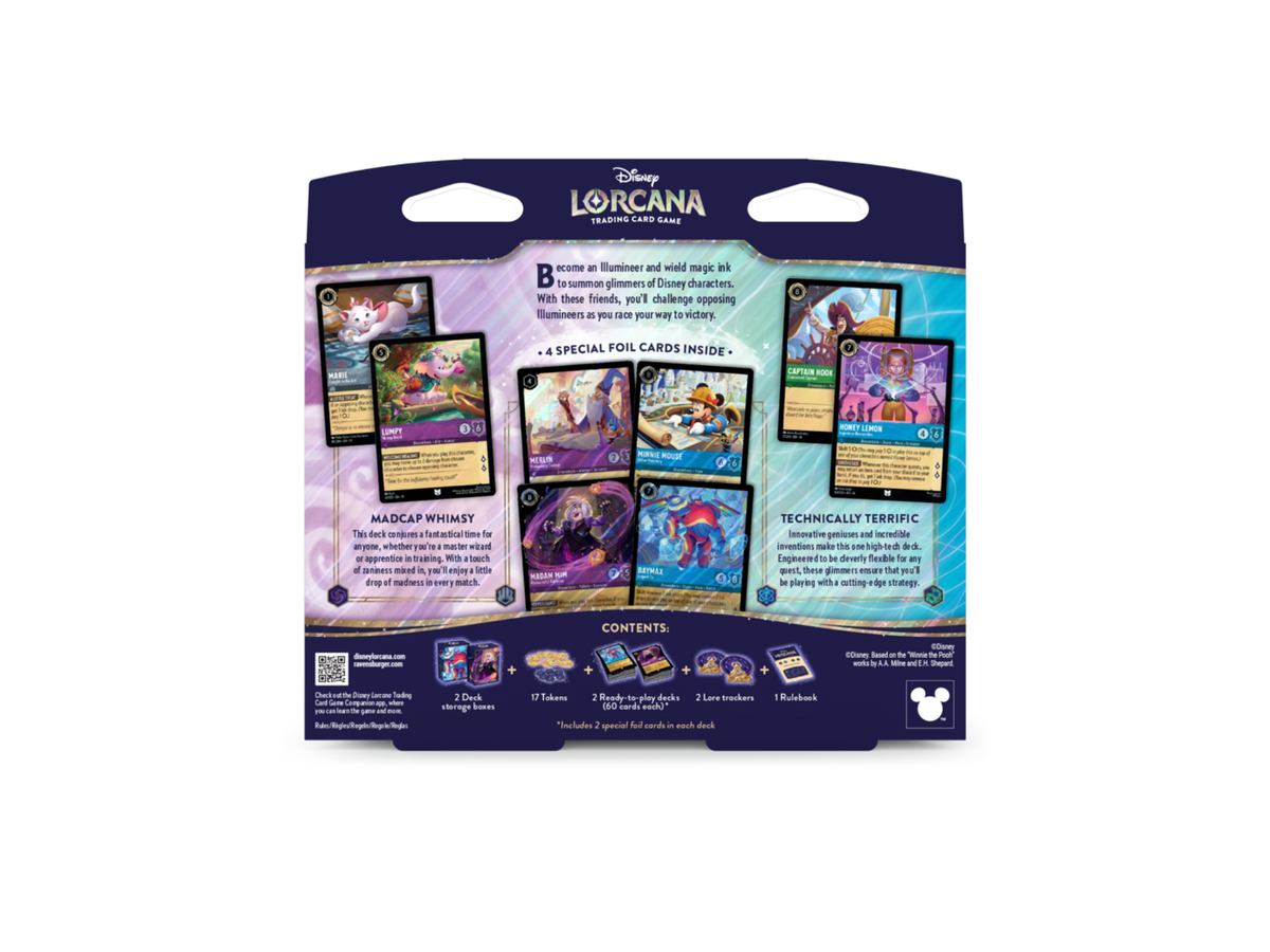 Disney Lorcana - Hyperia City 2-Player Starter Set: Baymax & Madam Mim