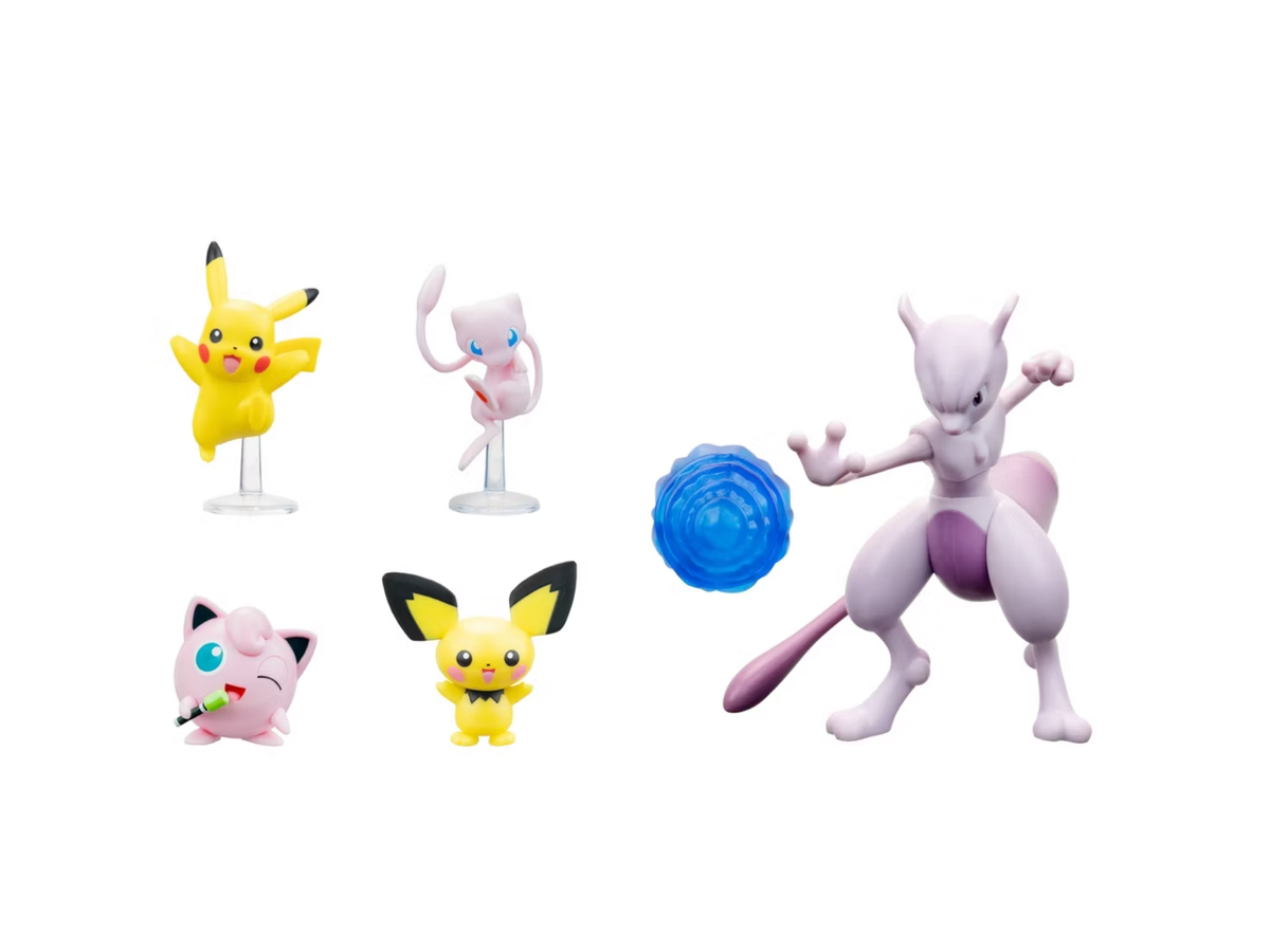 Pokémon Battle Figures 30th Anniversary Multipack – 5-Pack
