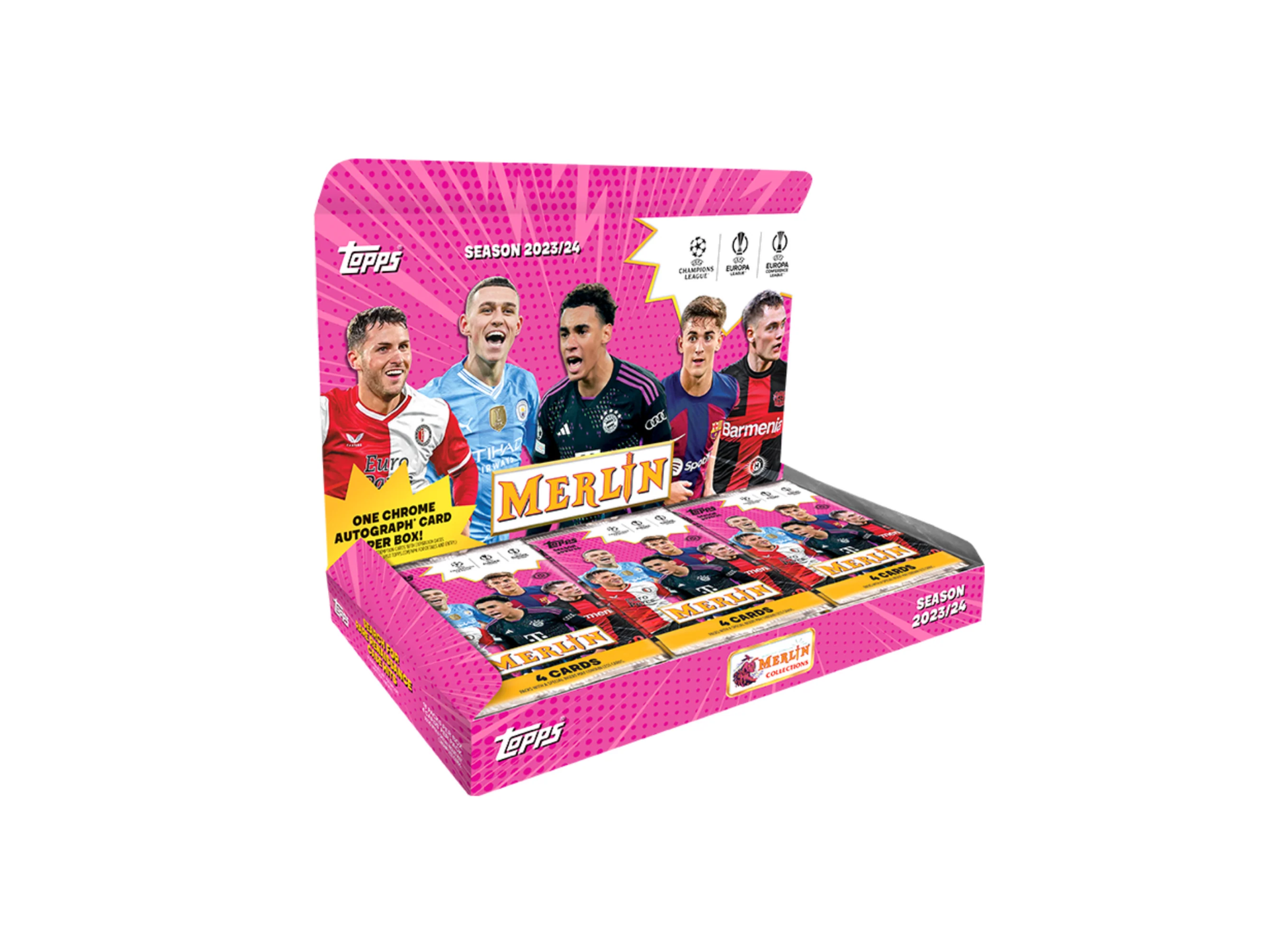 Topps - Merlin Soccer Hobby Box Season 2023/24