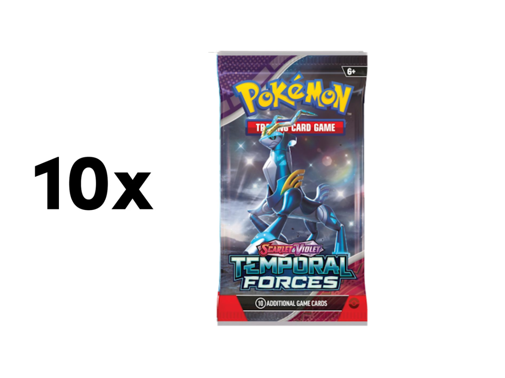 Pokémon Temporial Forces 10-Pack Bundle - Rip & Ship