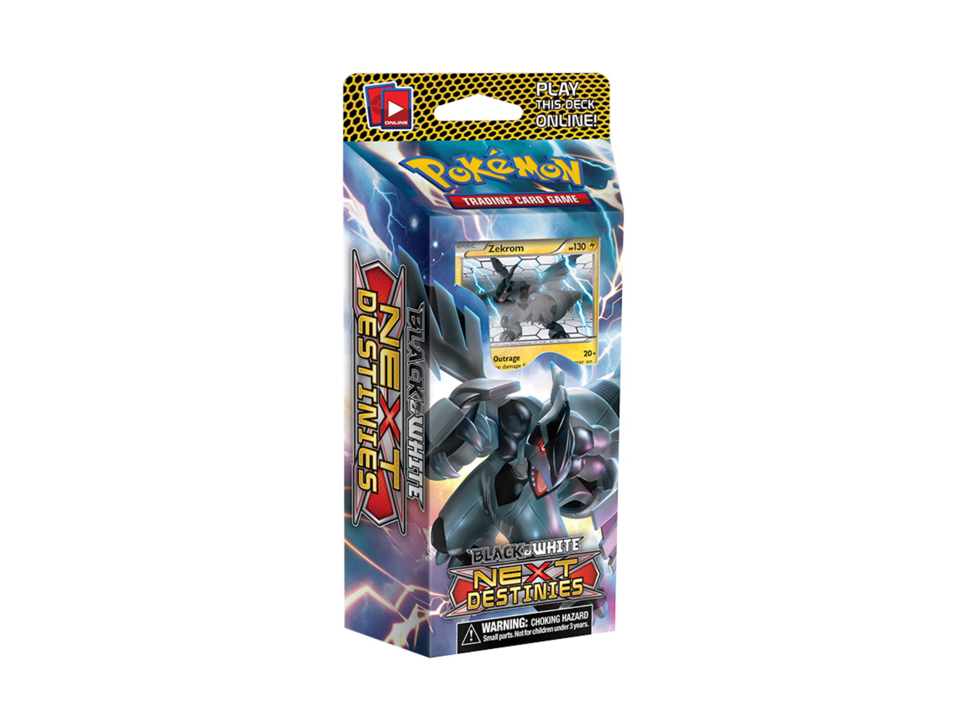 Pokémon Next Destinies Deck Box Zekrom