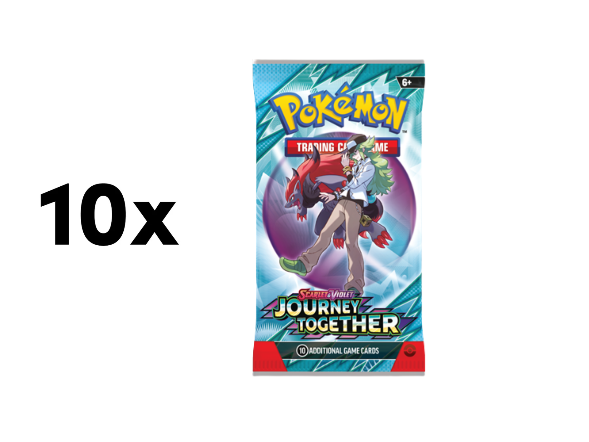 Pokémon Journey Together 10-Pack Bundle - Rip & Ship