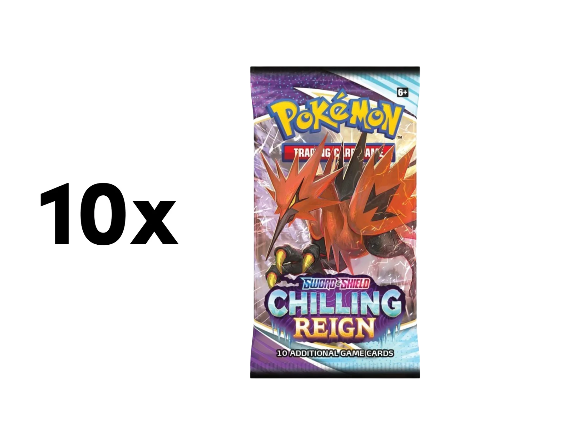 Pokemon Chilling Reign 10-Pack Bundle - Rip & Ship