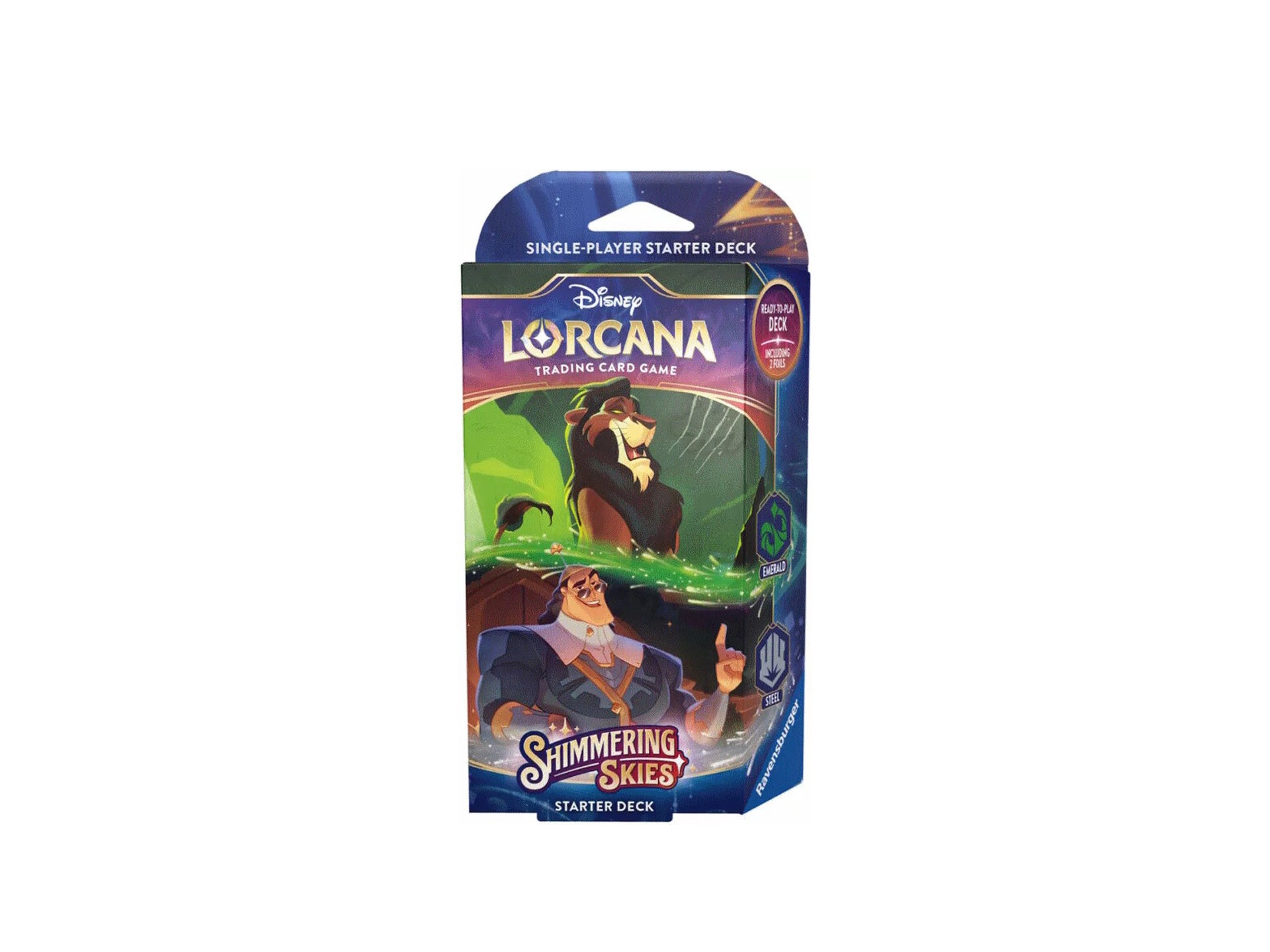 Disney Lorcana Shimmering Skies Starter Deck "Scar"