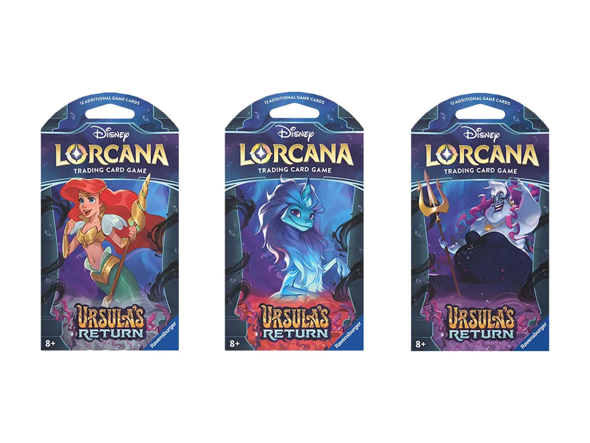 Disney Lorcana Ursula's Return Sleeved Boosted Booster