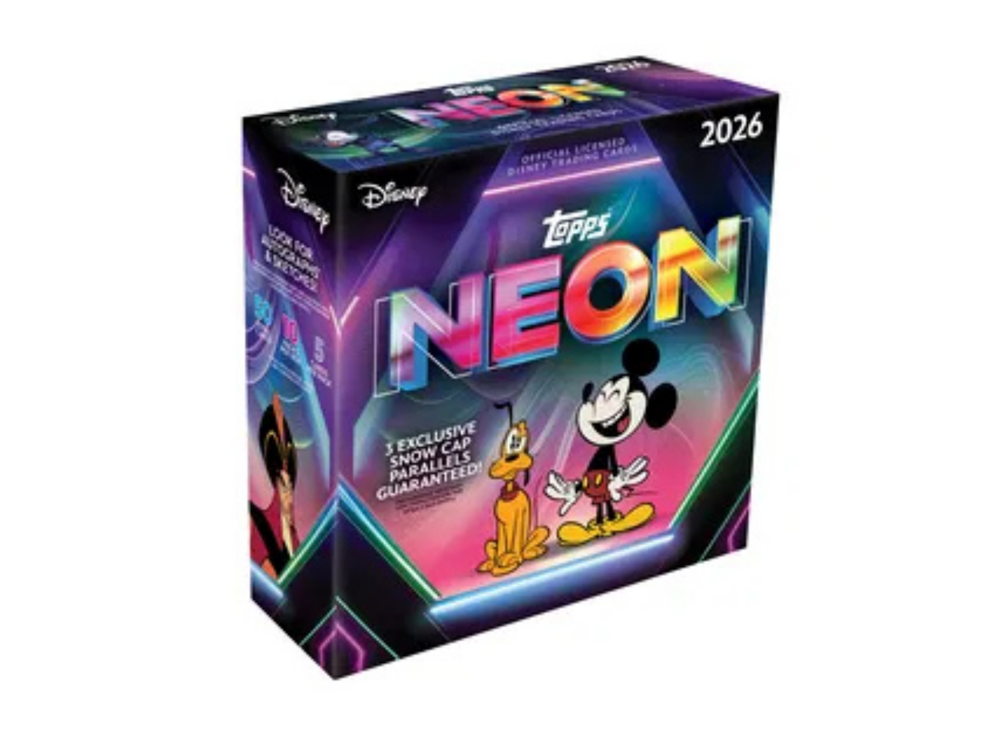 Topps Disney Neon Mega Box 2026