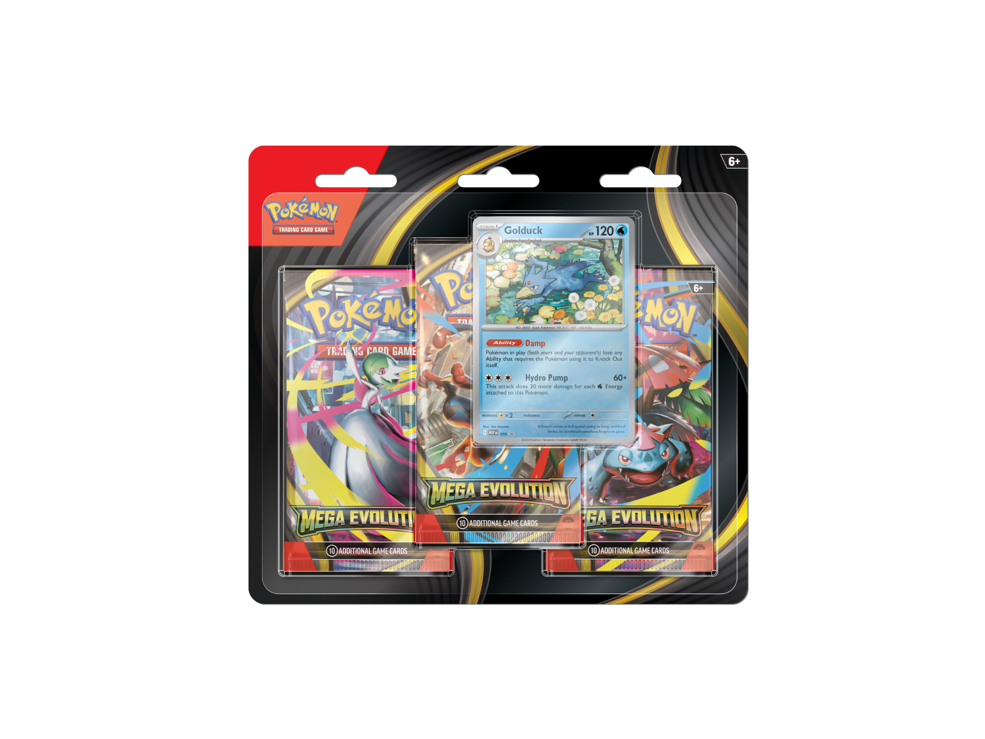 Pokémon 3-Pack Blister - Mega Evolution