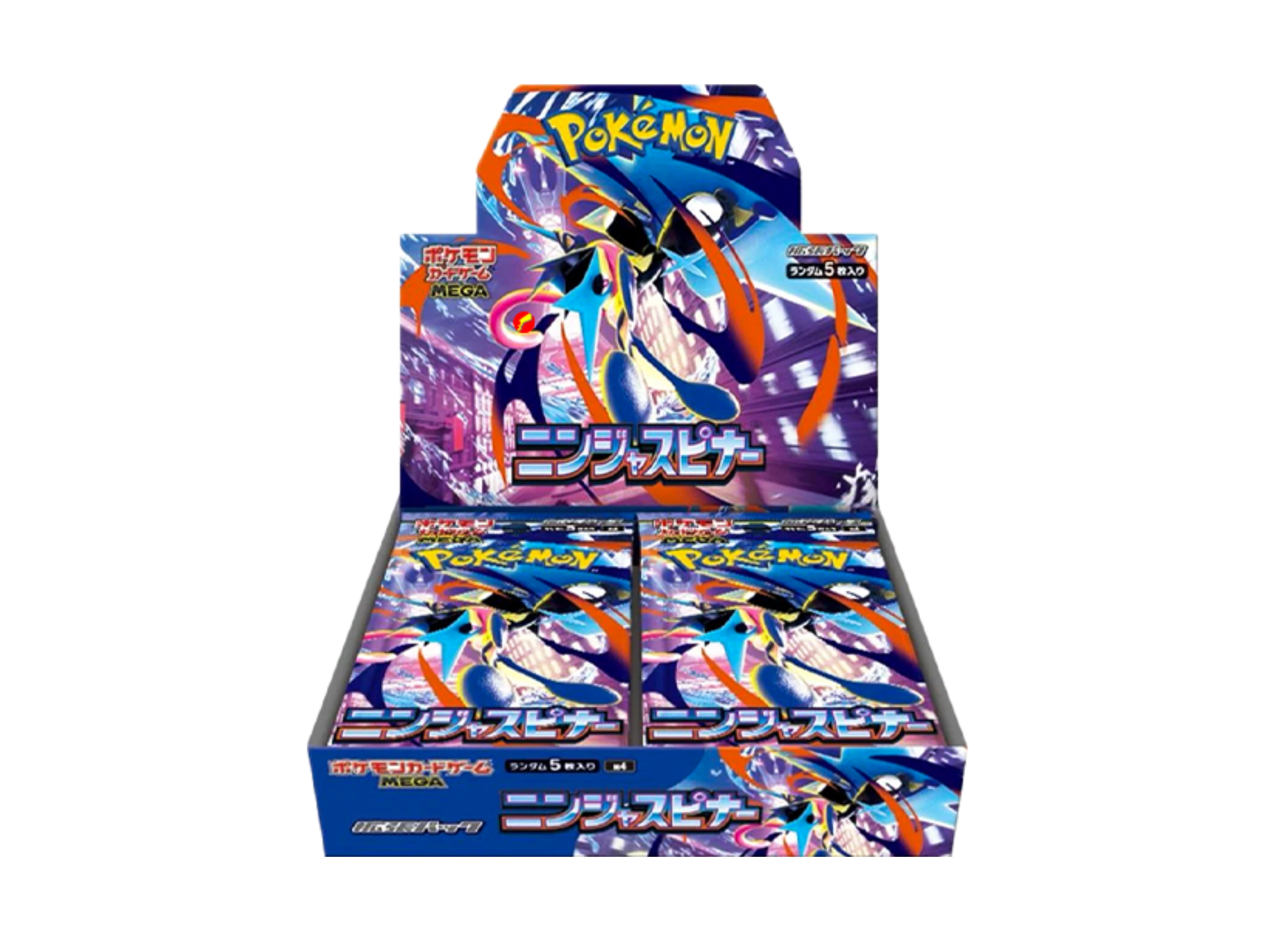 ポケモンカードゲーム Pokemon Card Ninja Spinner BoosterBox JP Pokémon Ninja Spinner Booster Box (JP)