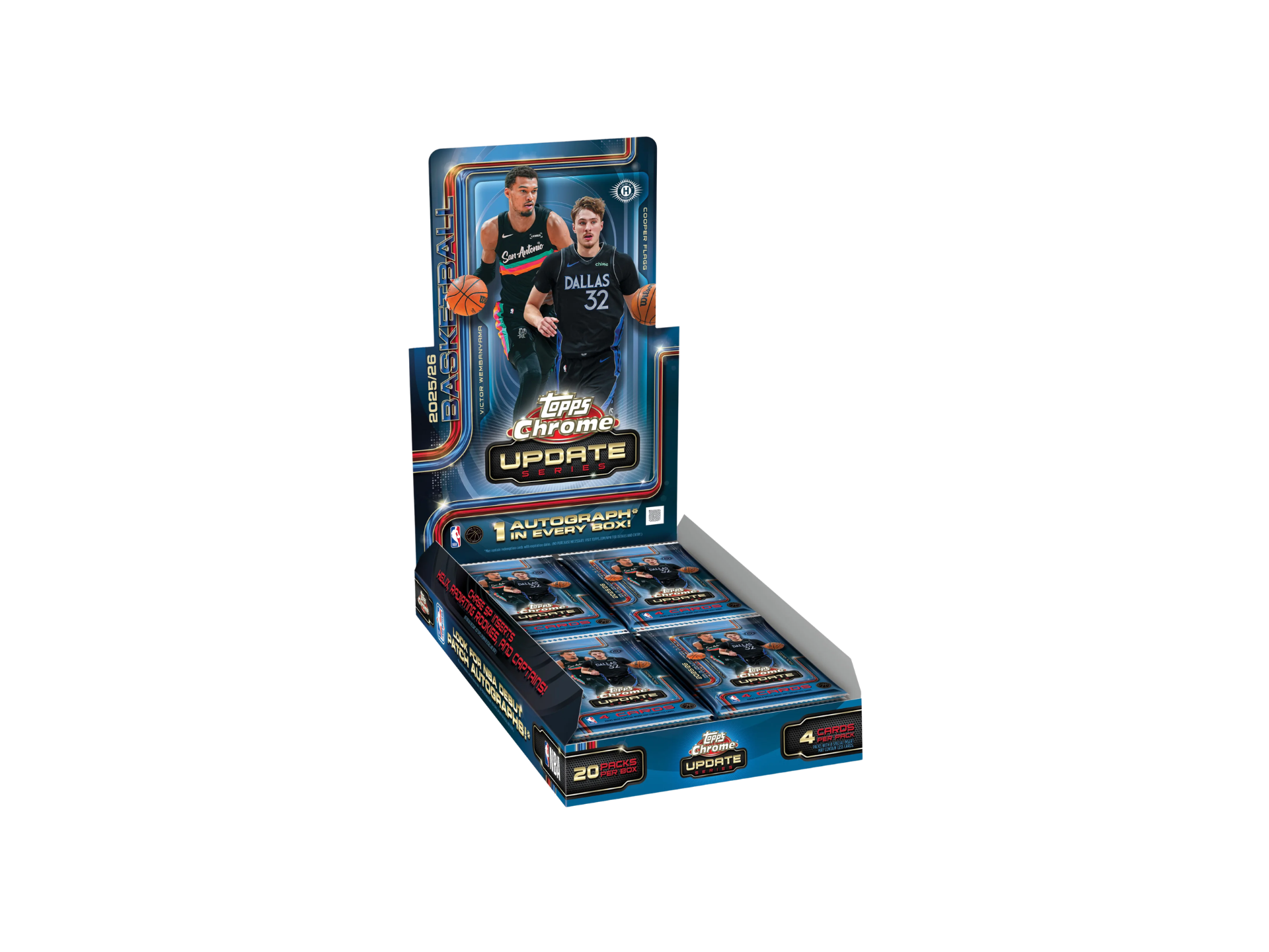 Topps Chrome NBA Updates 2025/26 Hobby Box