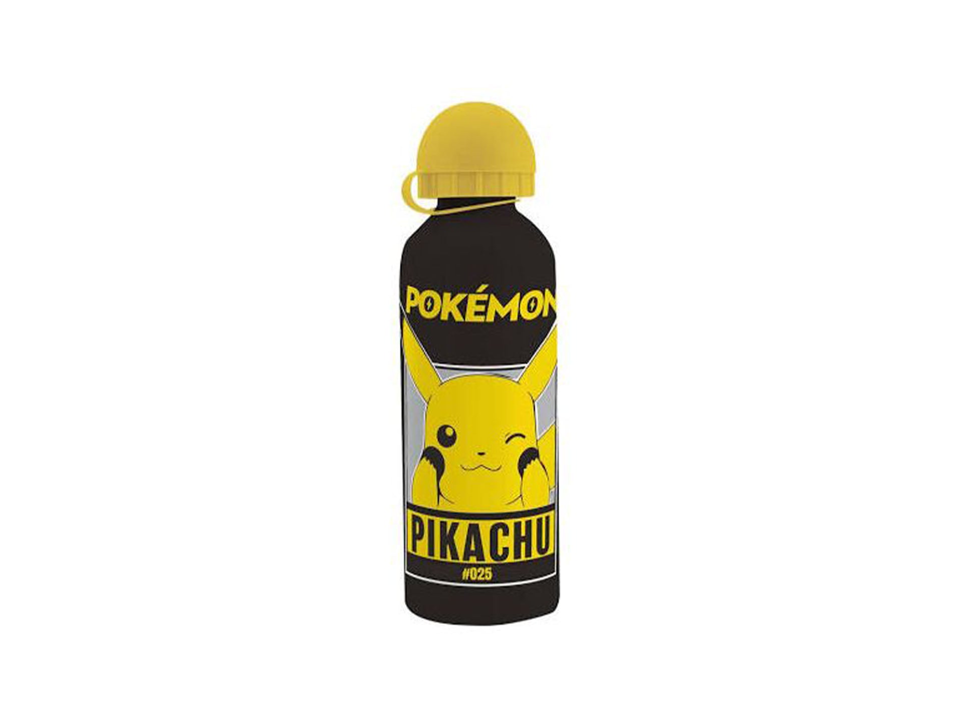 Pokemon Aluminium Drinkfles geel (500ml)