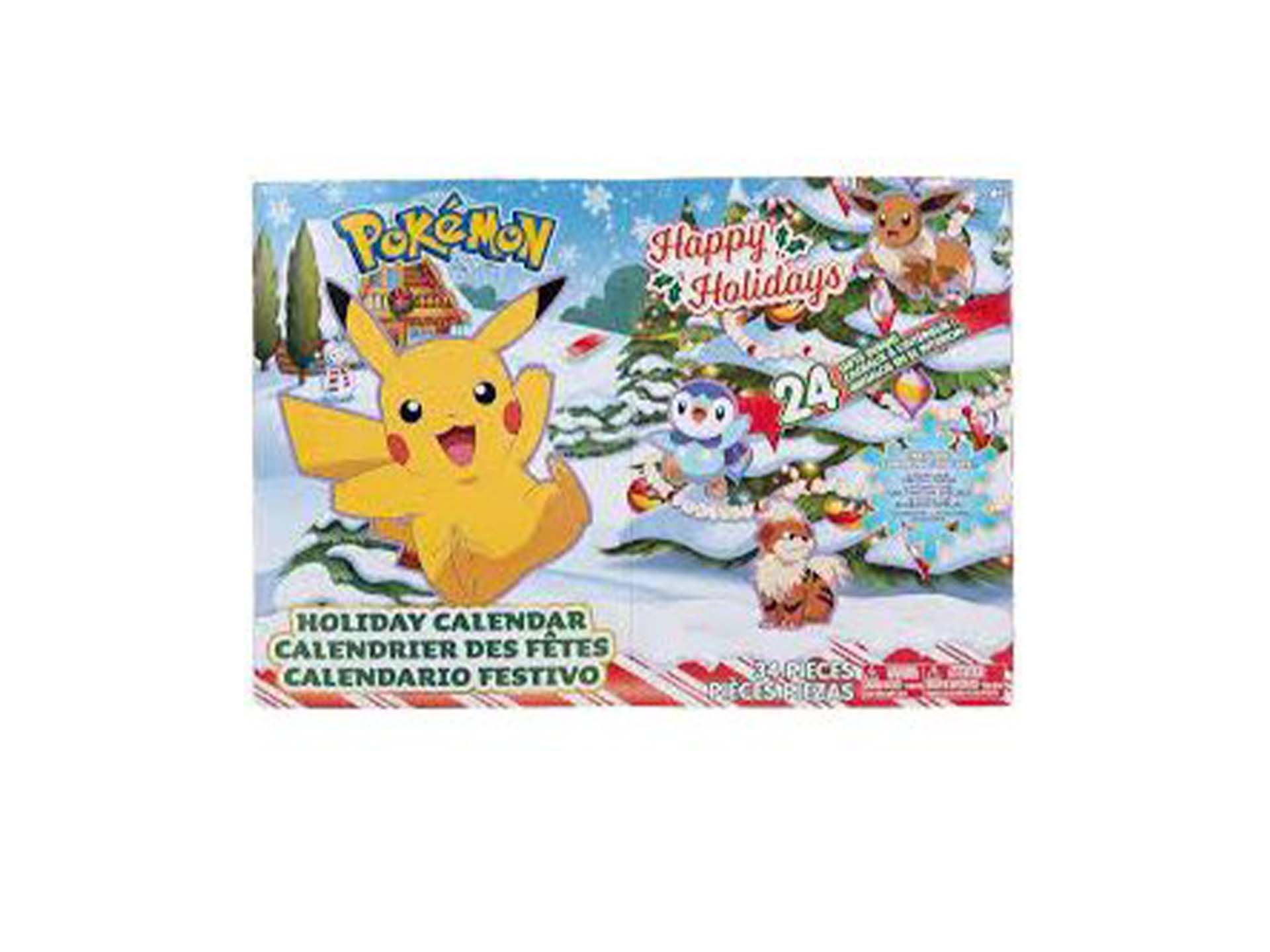 Pokemon Happy Holidays Calender