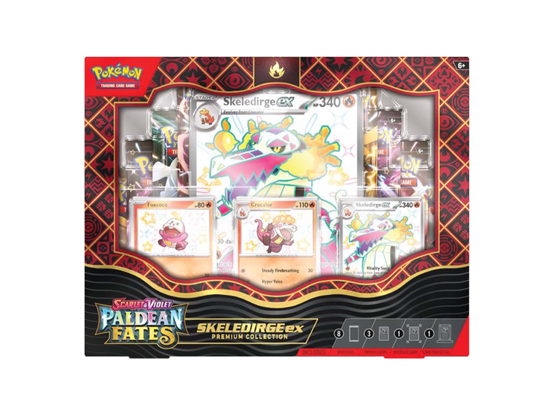 Pokemon Paldean Fates Ex Premium collection box