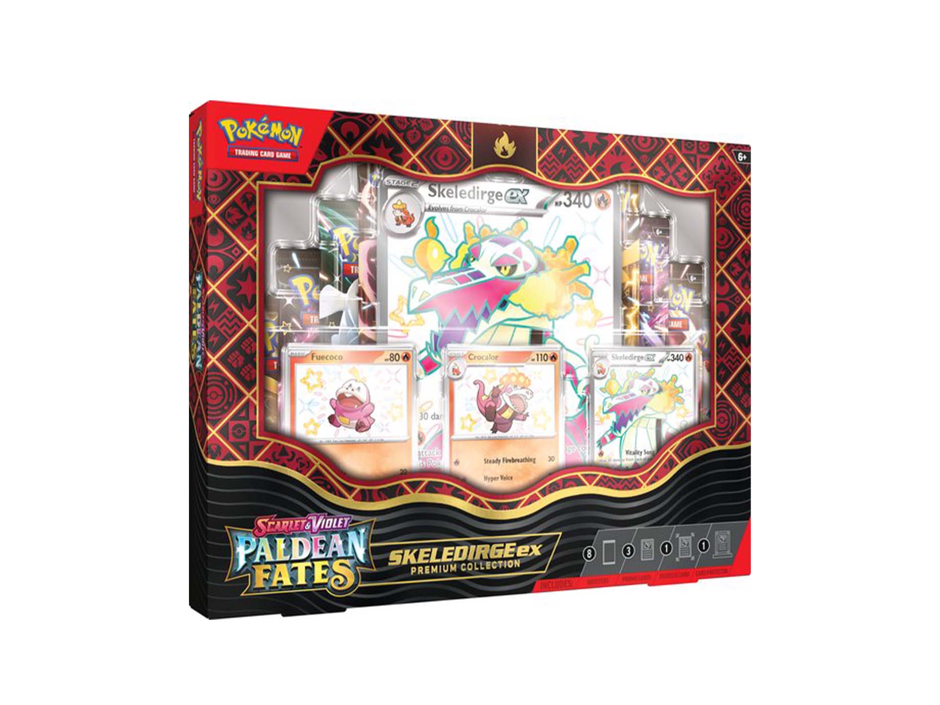 Pokemon Paldean Fates Ex Premium collection box