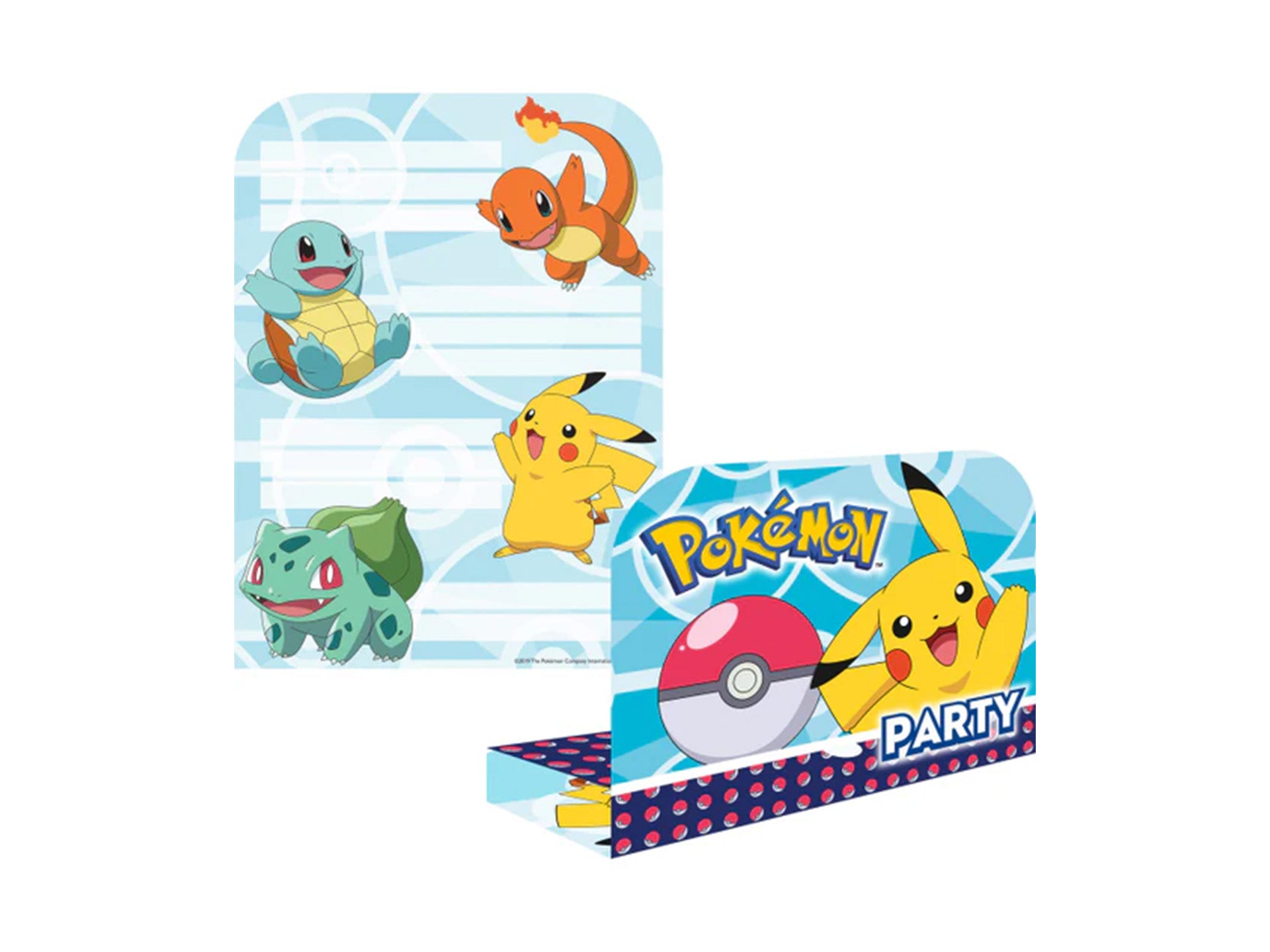 Pokémon Uitnodigingen