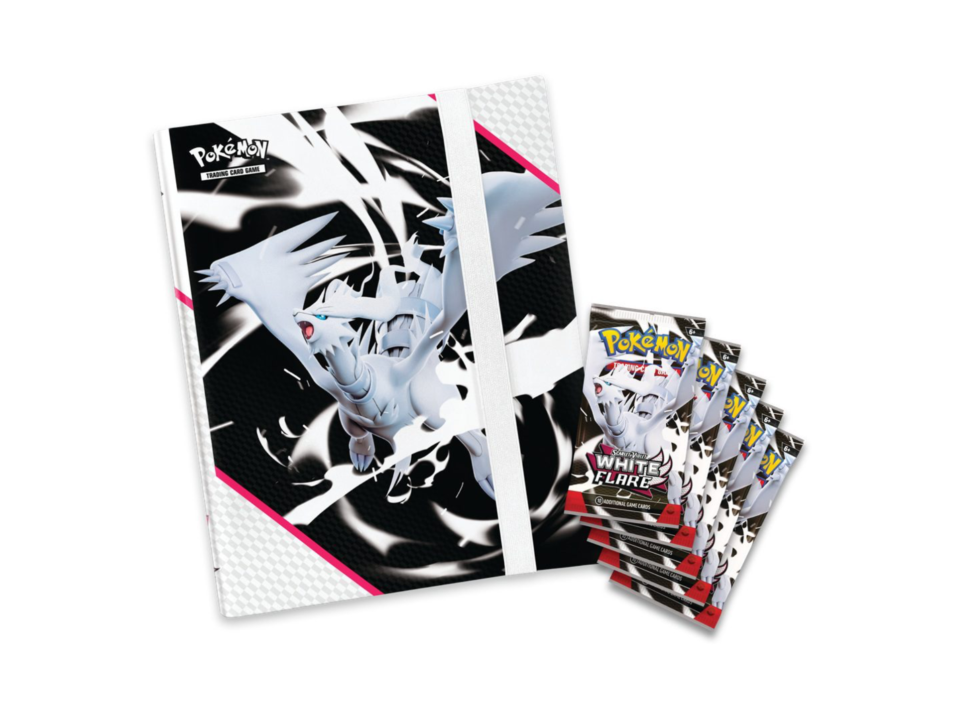 Pokémon White Flare Binder Collection - Rip & Ship
