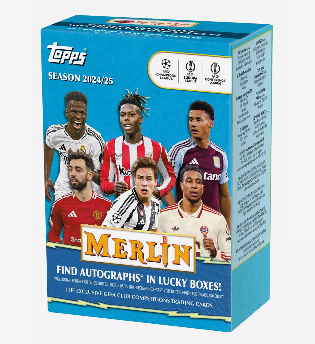 Topps Chrome Merlin Value box 24/25