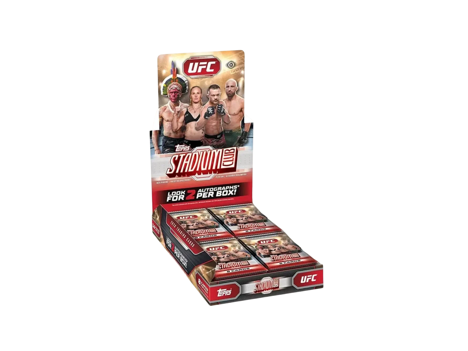Topps UFC Stadium Club 26 Hobby Box