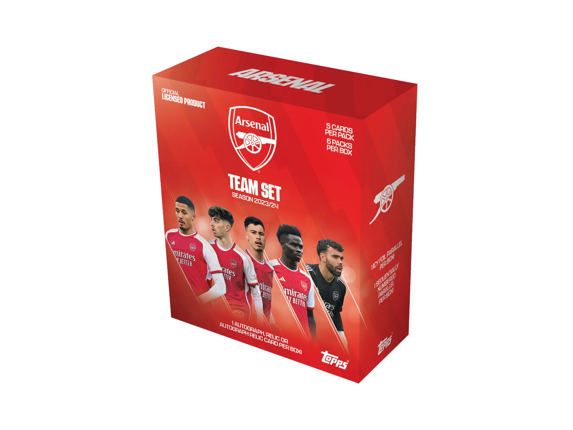 Topps - Arsenal Soccer Team Set 2023/24