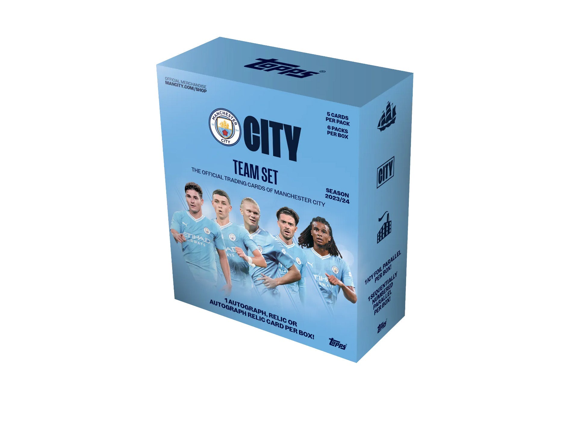 Topps - Manchester City Soccer Team Set 2023/24