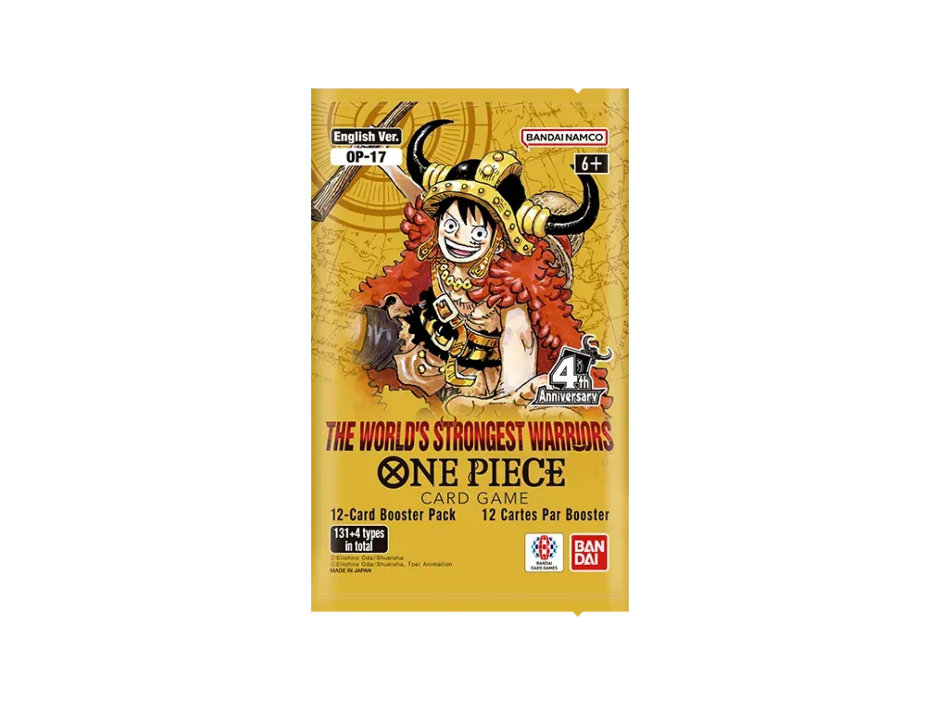One Piece 4TH Anniversary Boosterpack