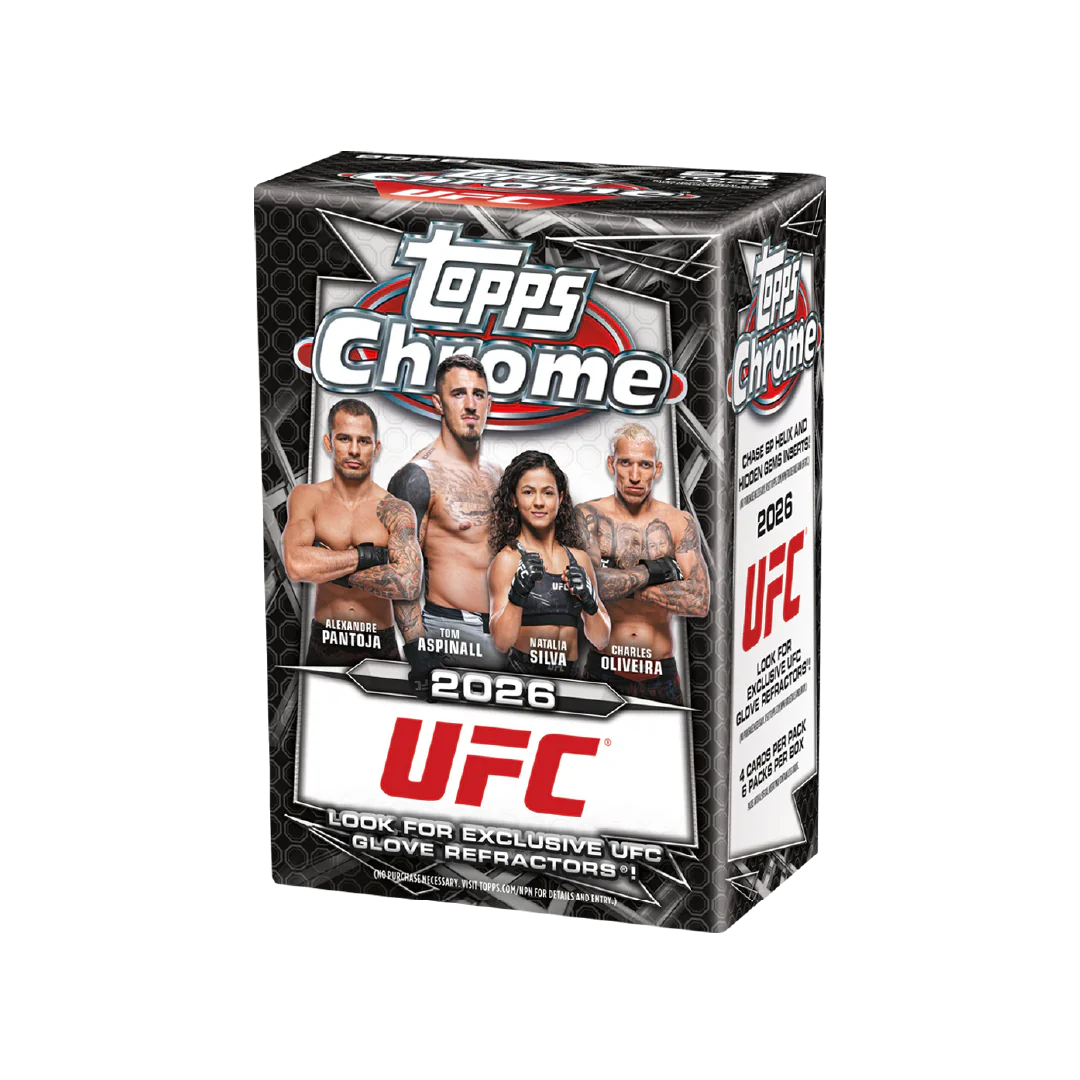 Topps Chrome UFC value box 2026