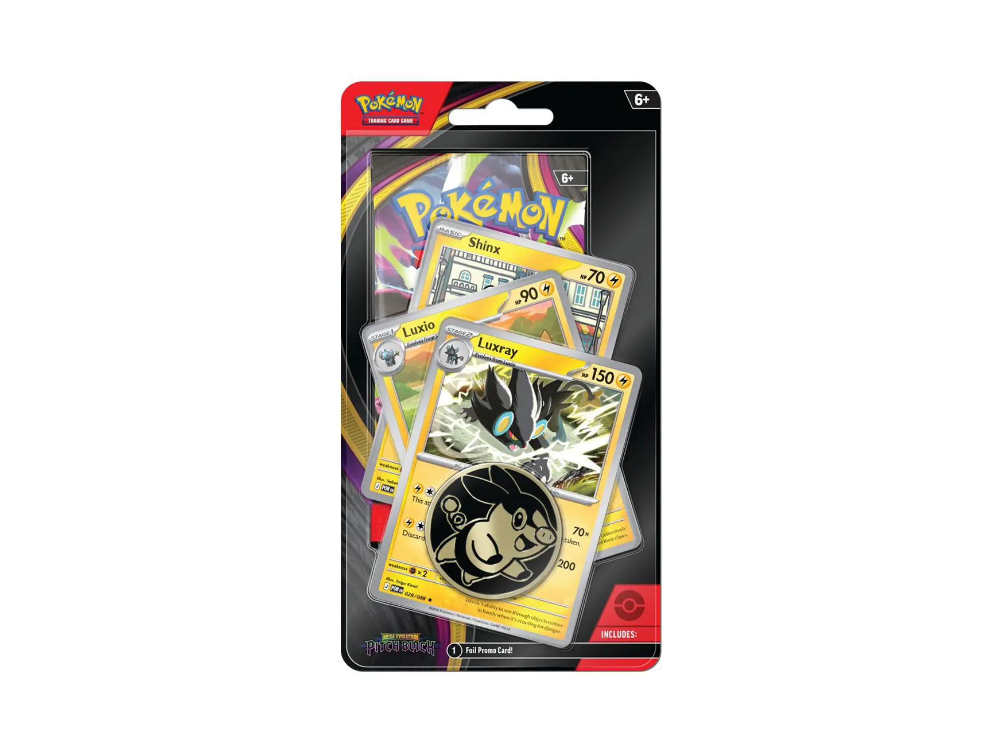 Pokémon Pitch Black Premium Checklane Blister - Luxray