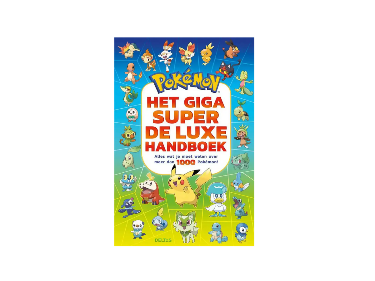 Pokémon Het mega super de luxe handboek
