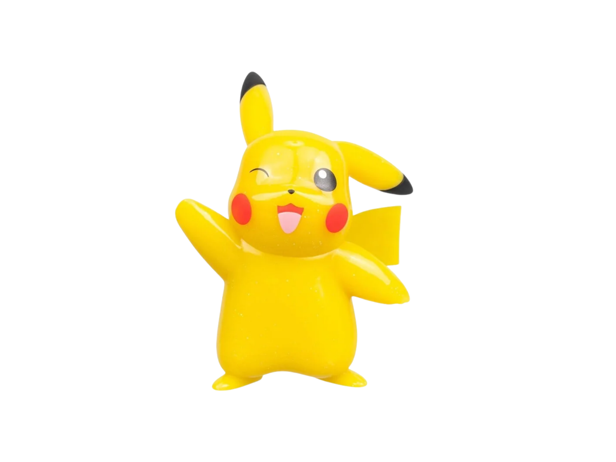 Pokemon 30th Anniversary Glitter Action Figure 8cm - Pikachu