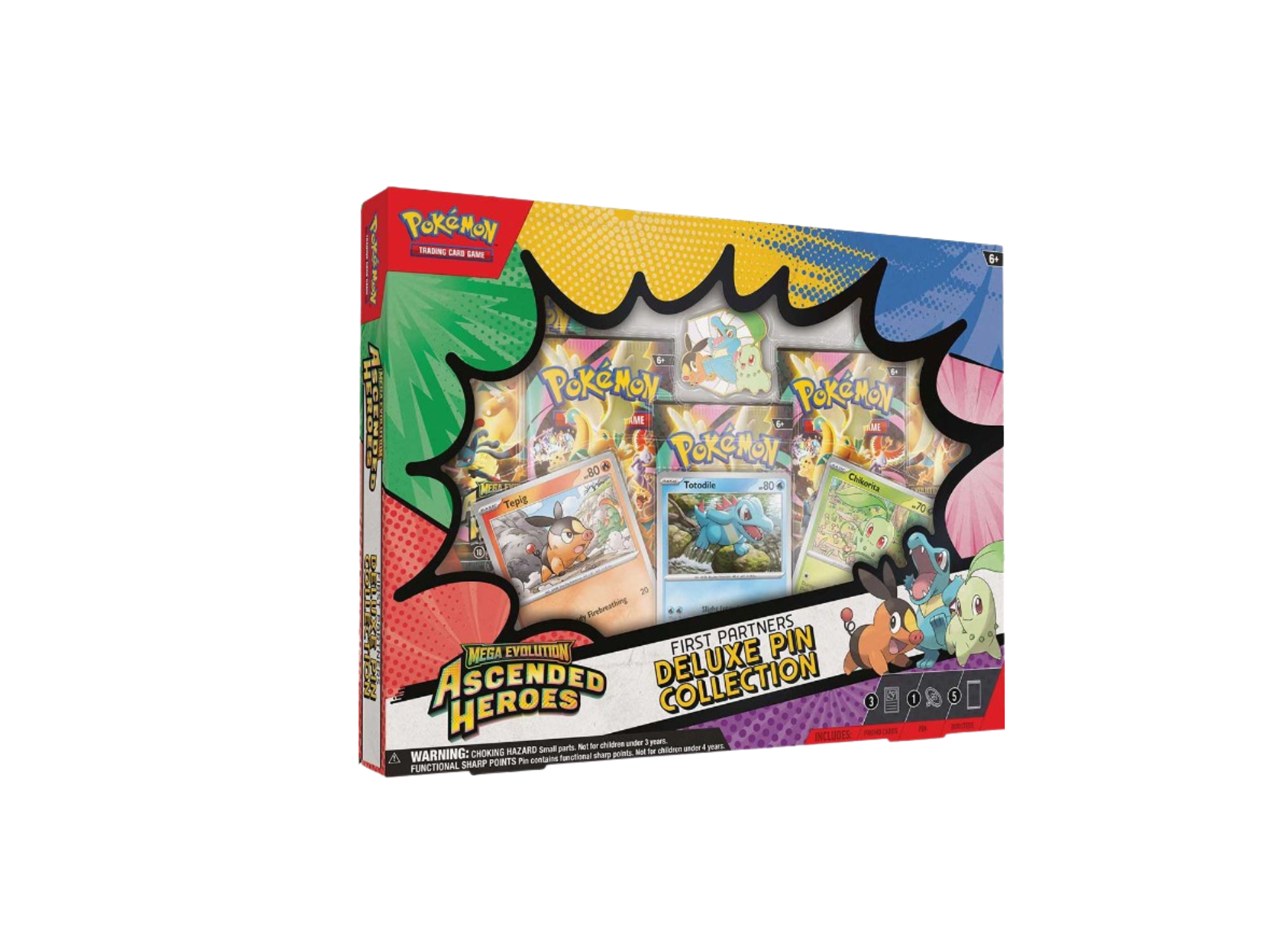 Pokémon Deluxe Pin Collection Ascended Heroes - Rip & Ship