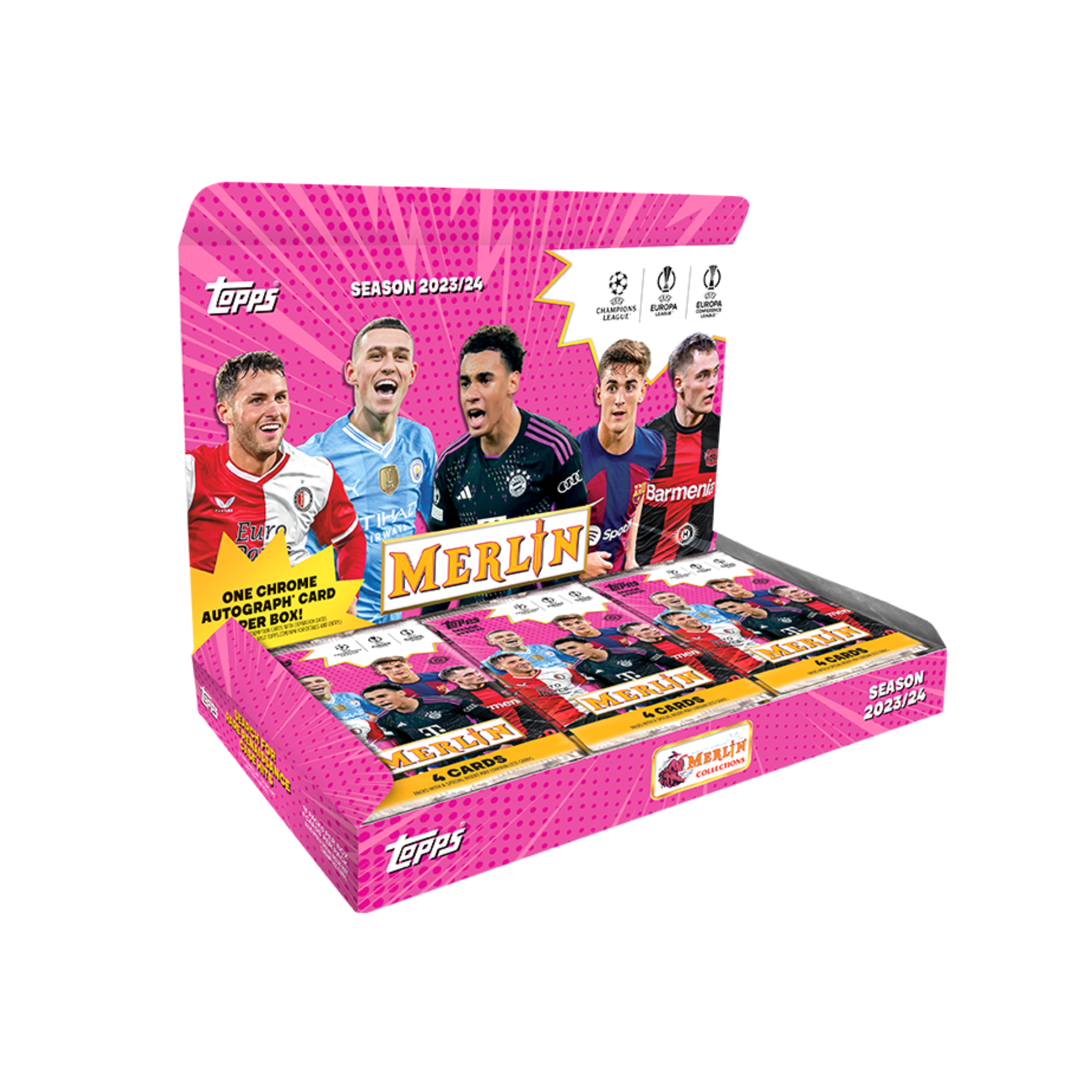 Topps - Merlin Soccer Hobby Box Season 2023/24