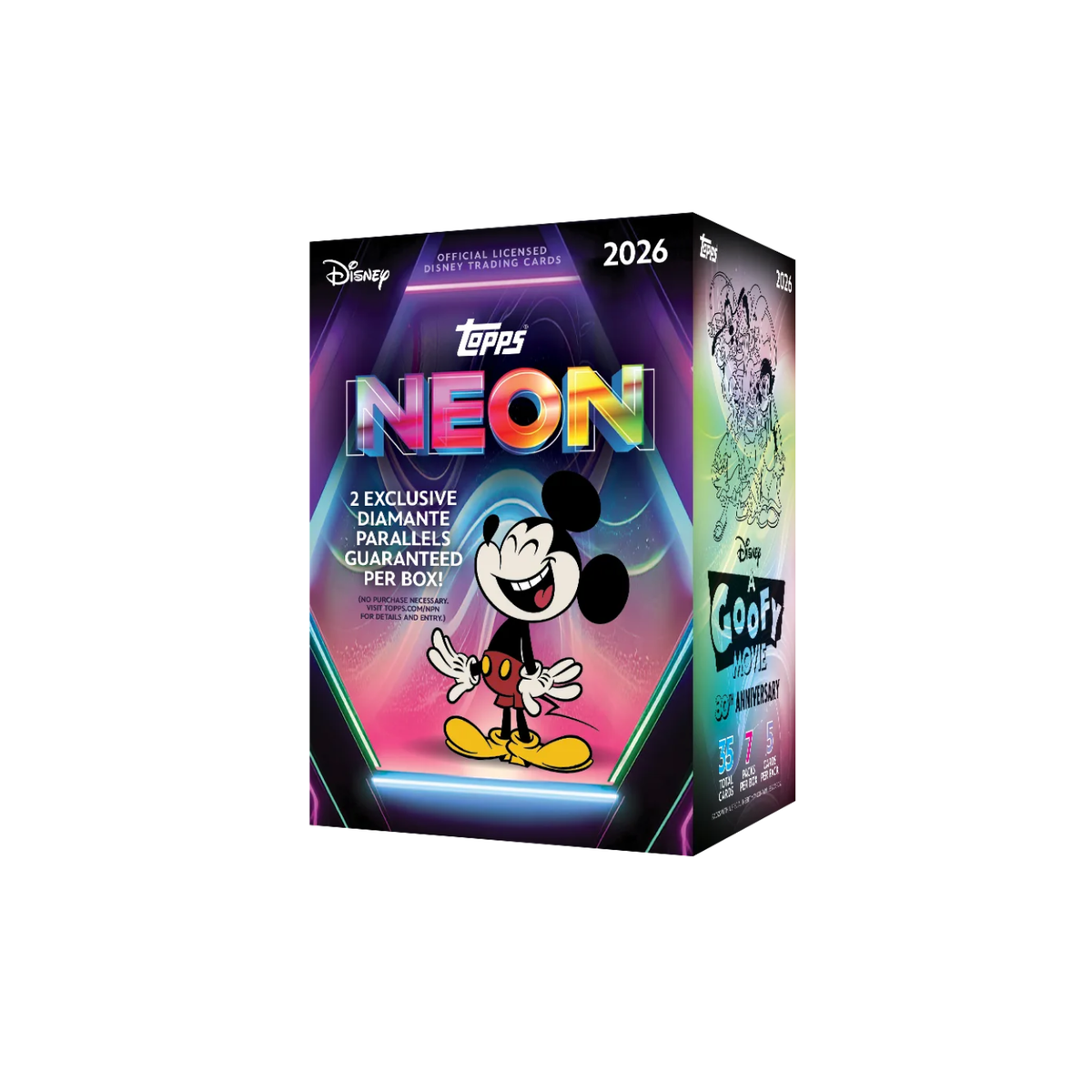 Topps Disney NEON トレーディングカード 2026 Topps Disney Neon Value Box 2026