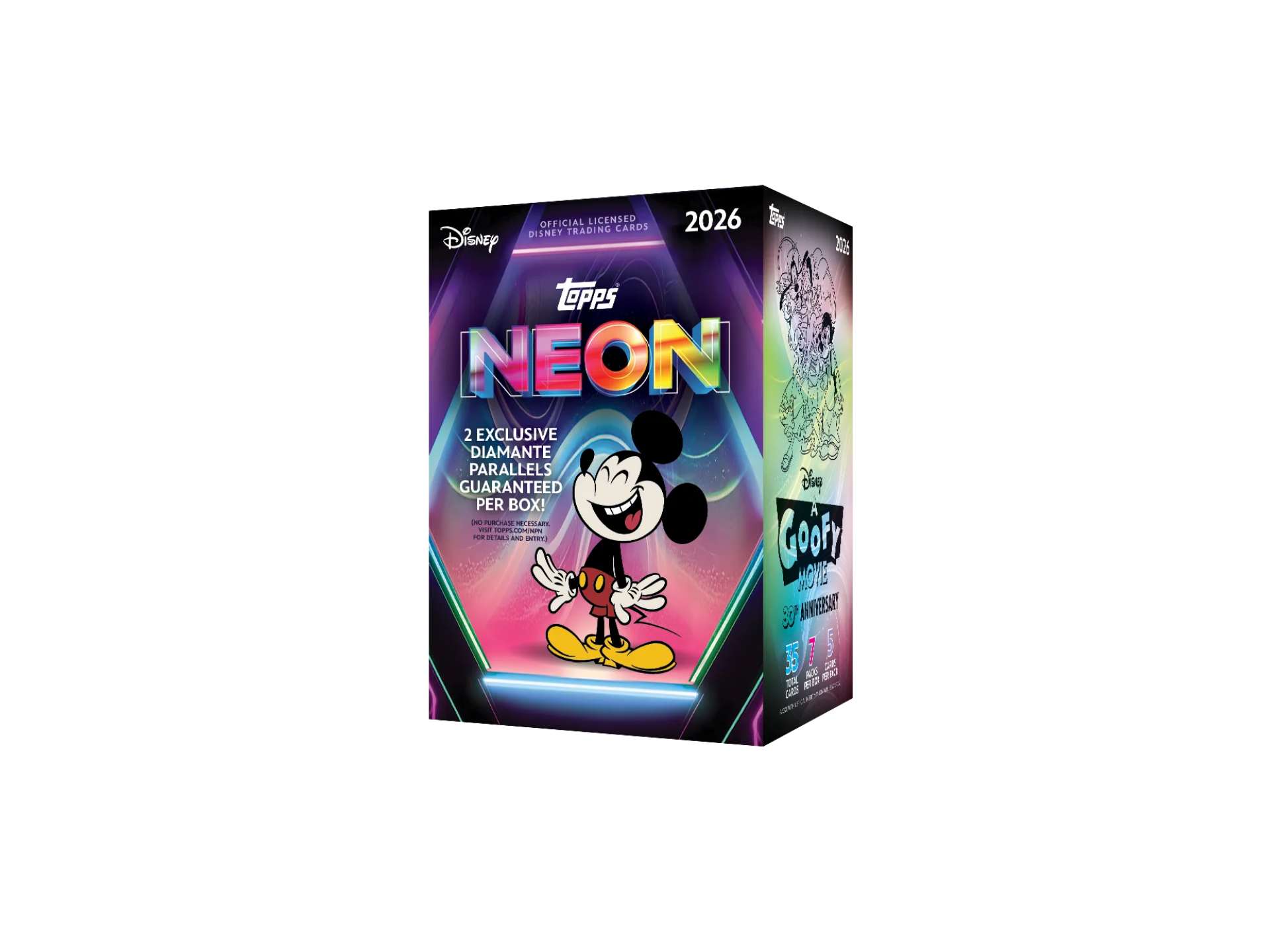 Topps Disney Neon Value Box 2026