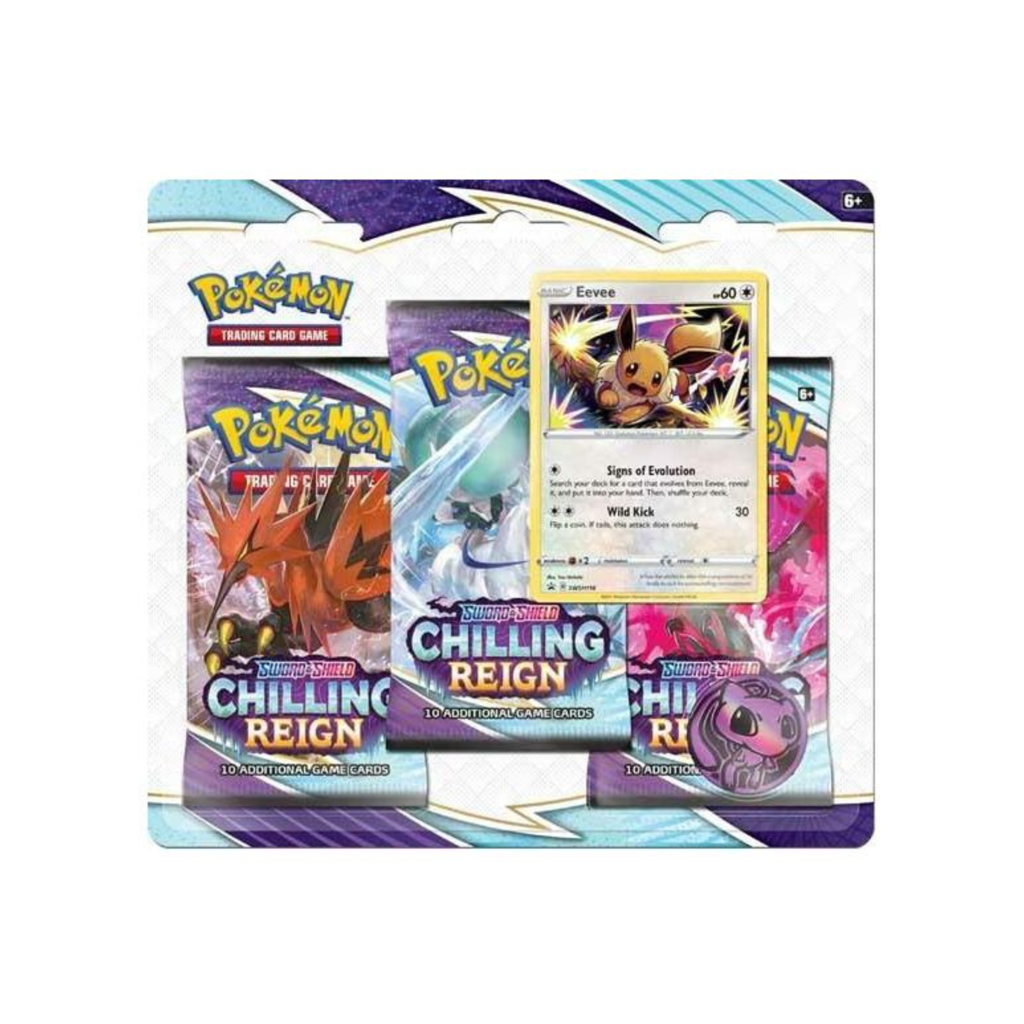 Pokémon Chilling Reign 3-Pack Blister