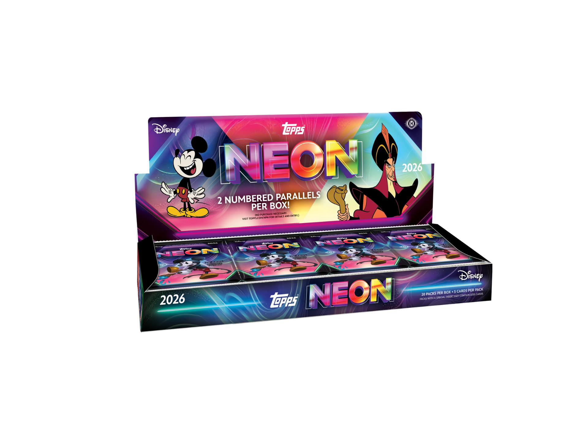 Topps Disney Neon Hobby Box 2026