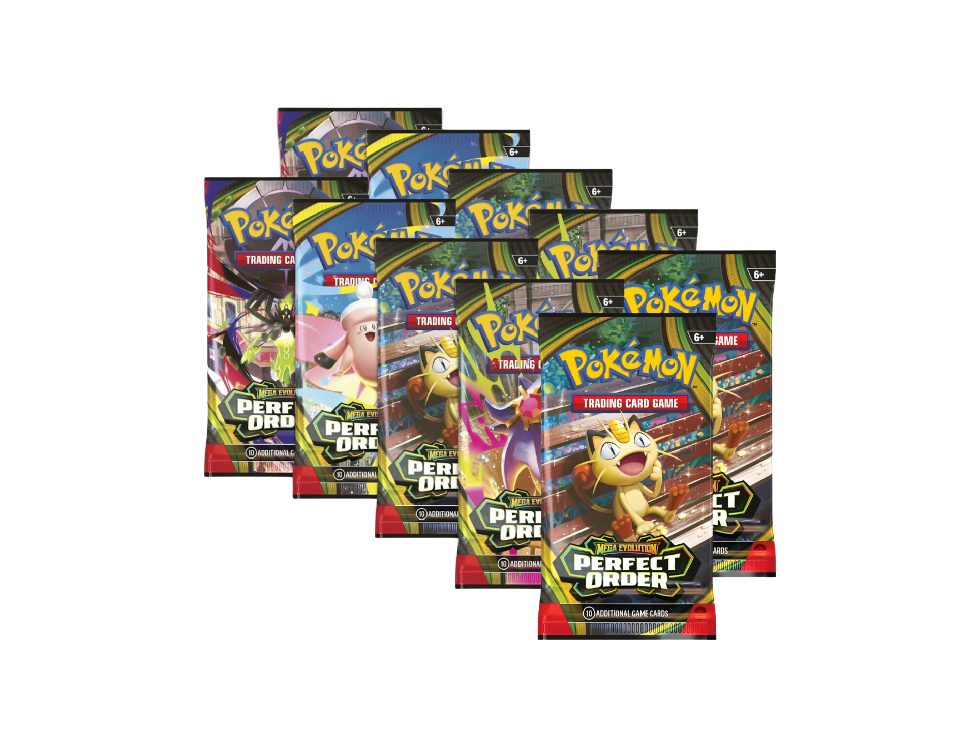 Pokémon Perfect Order Booster Pack 10-Pack Bundle - Rip & Ship