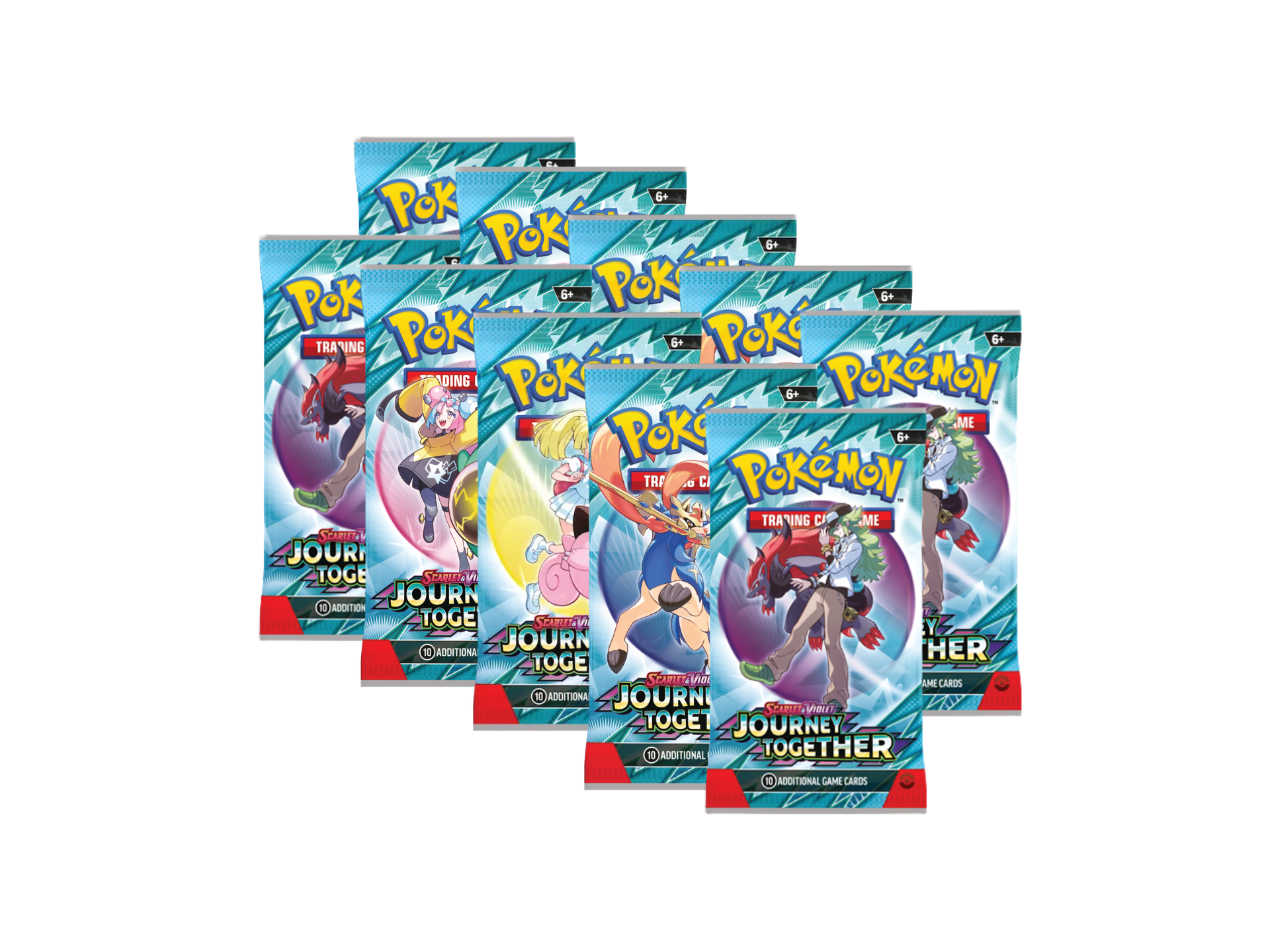 Pokémon Journey Together 10-Pack Bundle - Rip & Ship