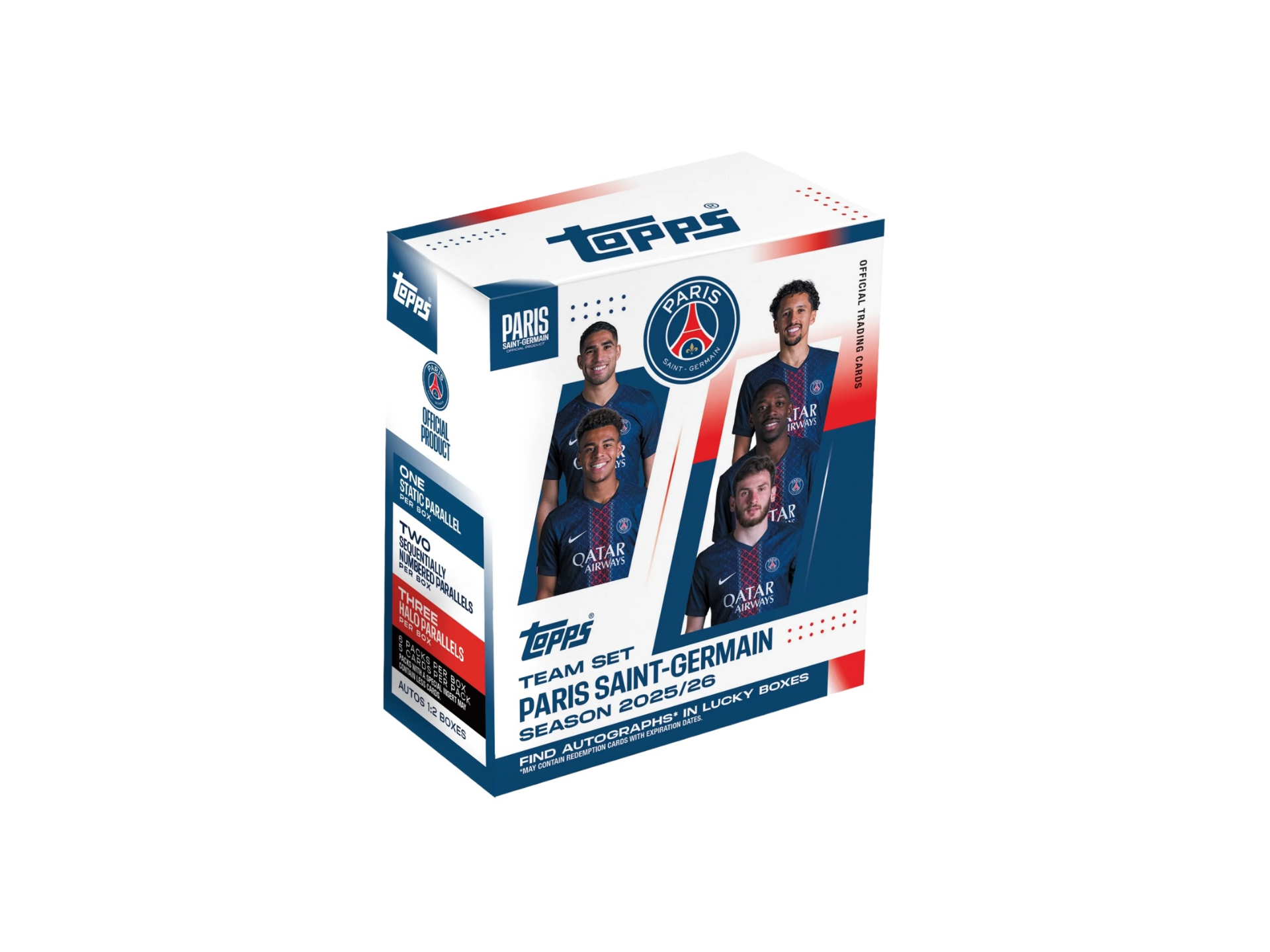 Topps - Paris Saint Germain Team Set 2025/26 - Rip & Ship