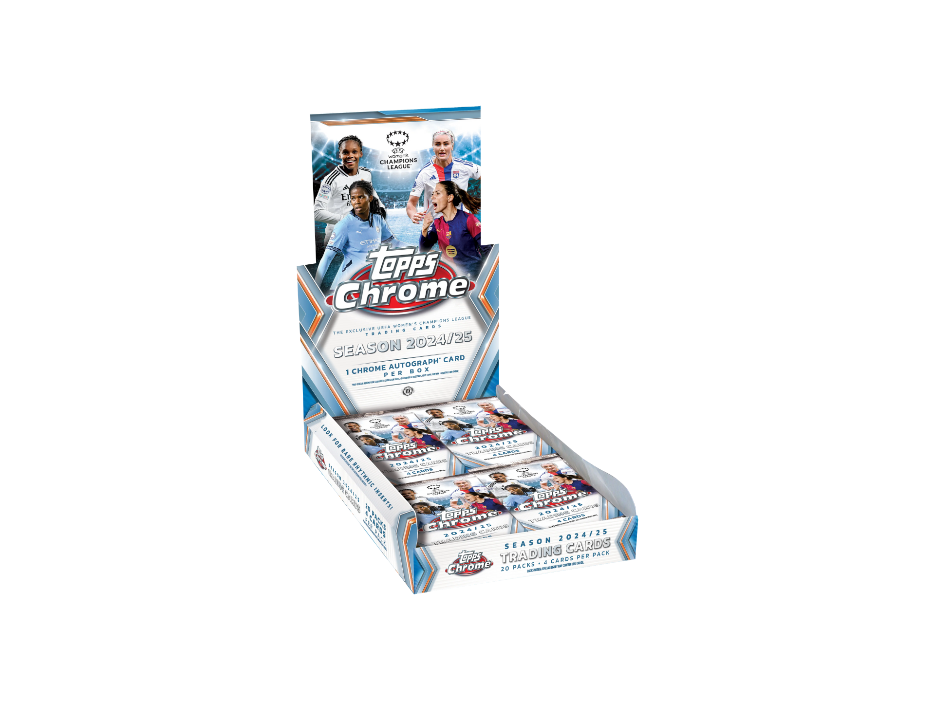 Topps - Chrome Women's Champions League Hobby Box 2024/25