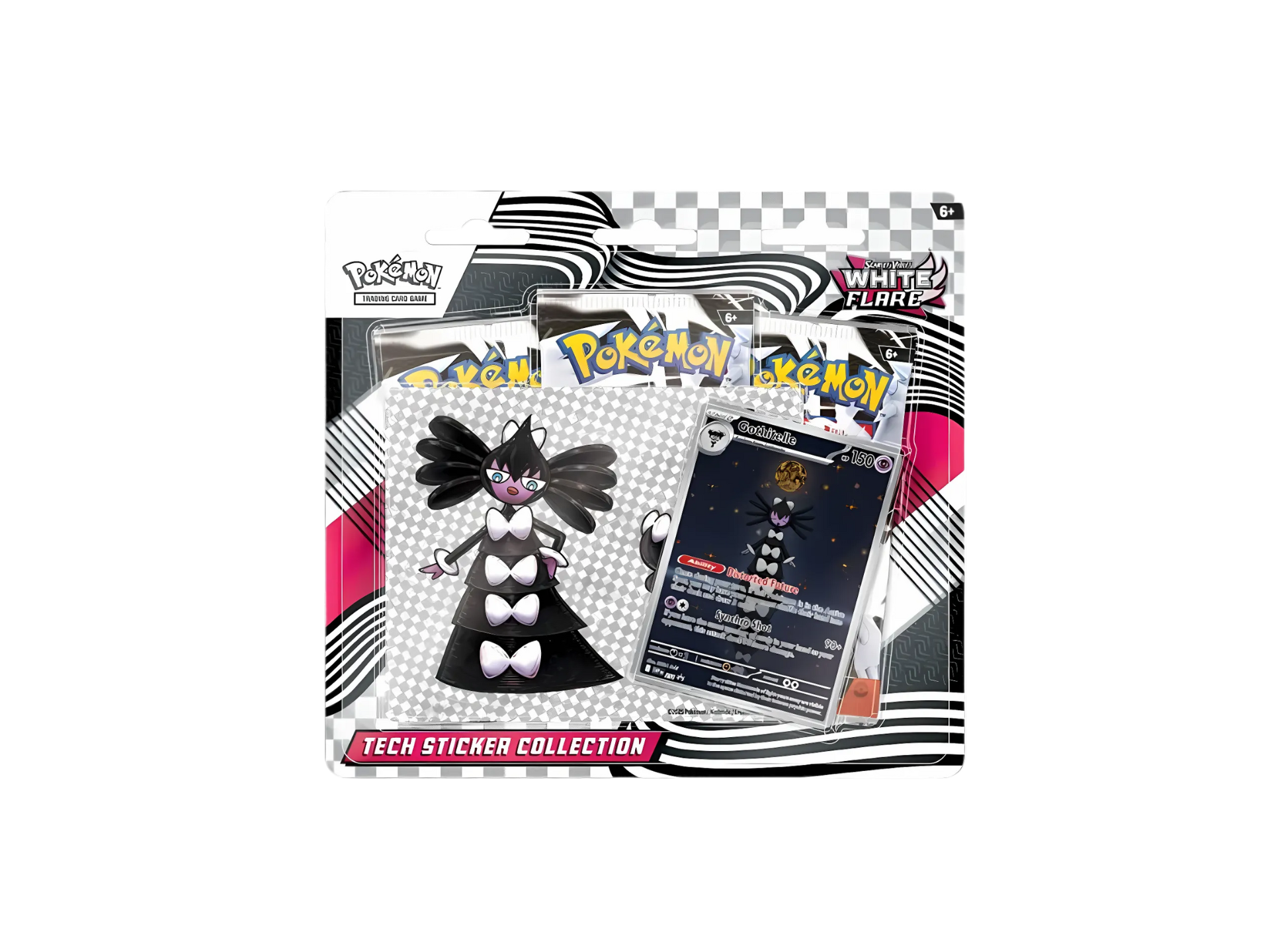 Pokémon Tech sticker Collection White Flare - Rip & Ship