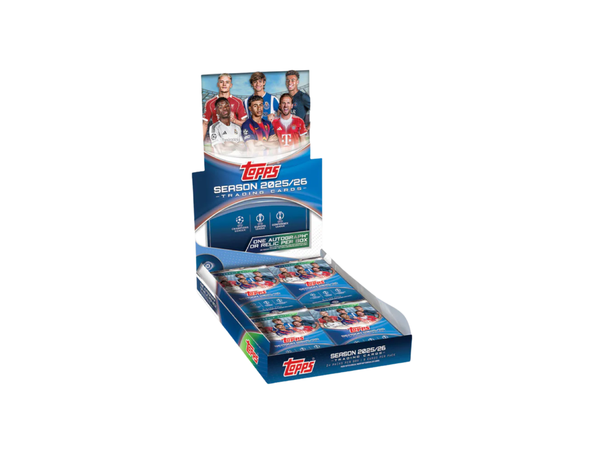 Topps - Club Competitions Hobby Box 2025/26 -  Rip & Ship