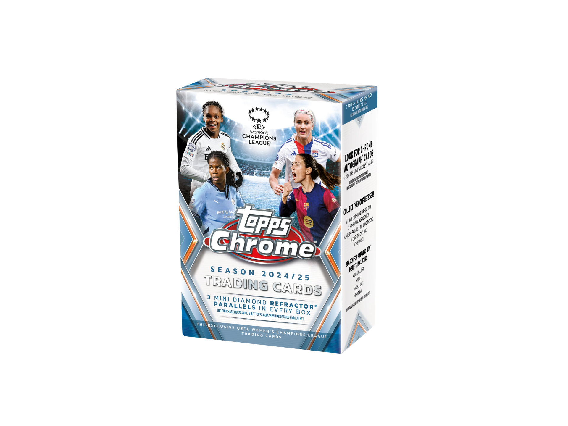 Topps - Woman's Champions League Value Box 2024/25 - Rip & Ship