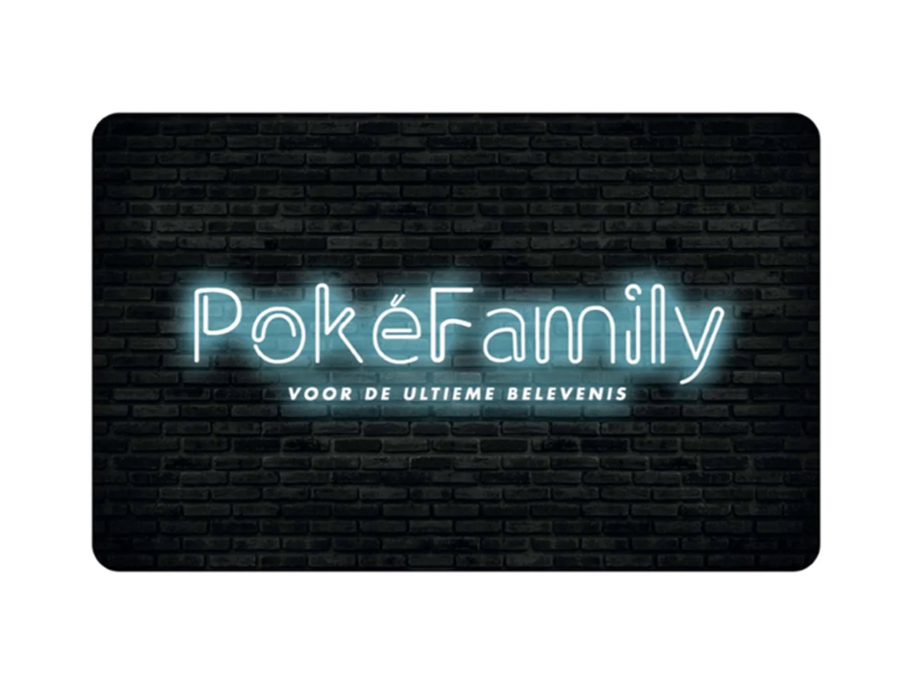 Fysieke cadeakaart - PokeFamily