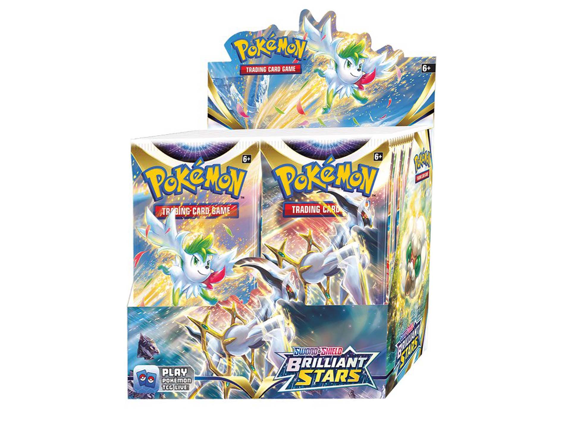 Pokemon Booster Box Brilliant Stars - Rip & Ship