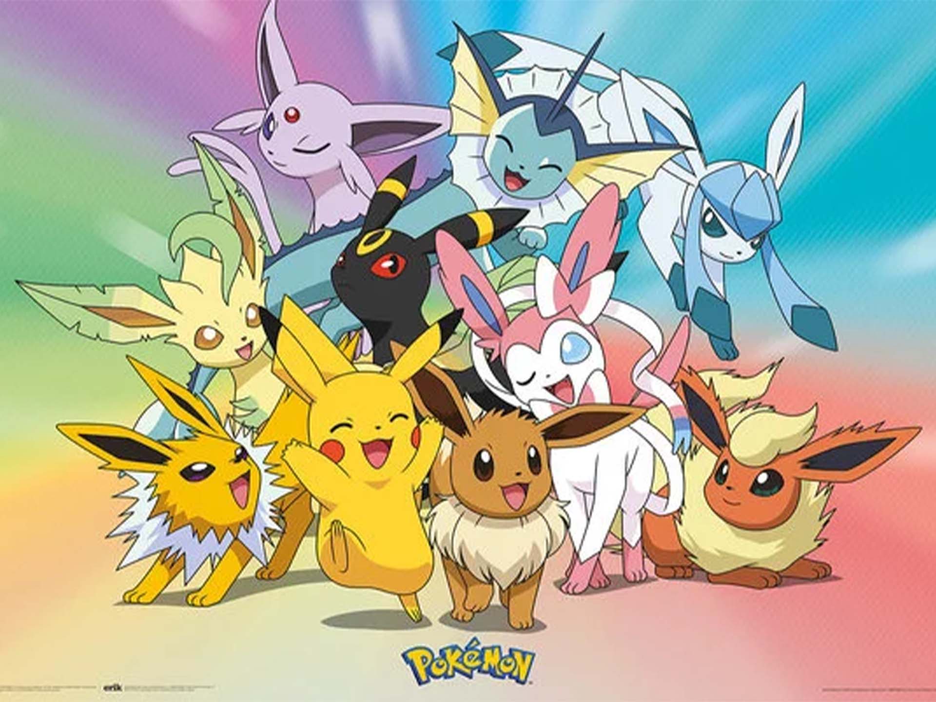 Pokémon Eevee Evolutions Gotta Catch Em All Poster