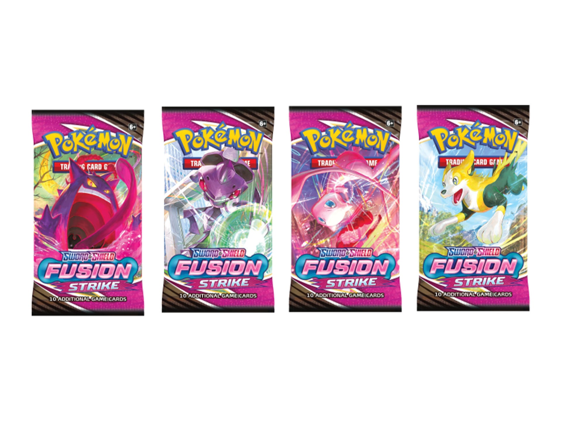 Pokémon Fusion Strike 10 boosterpacks bundle - Rip & Ship