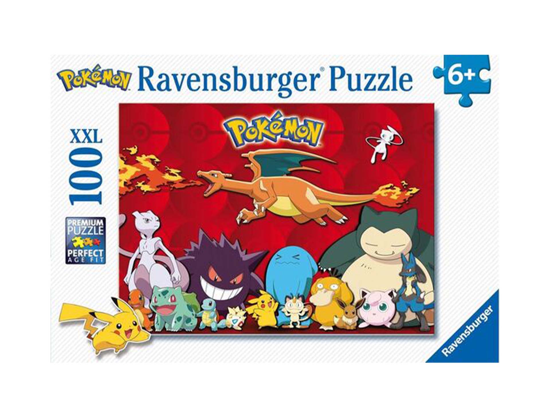 Pokemon Ravensburger puzzel 100XXL stukjes