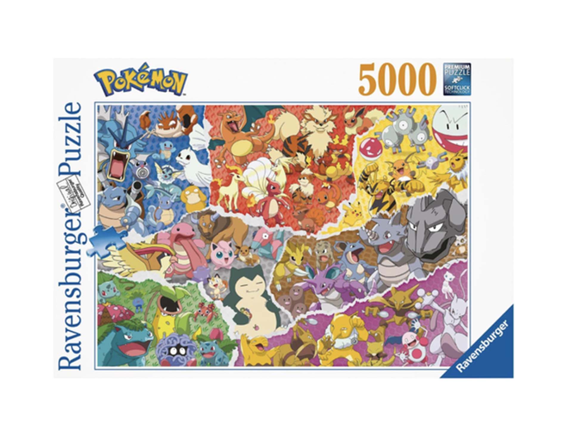 Pokémon Ravensburger puzzel 5000 stukjes