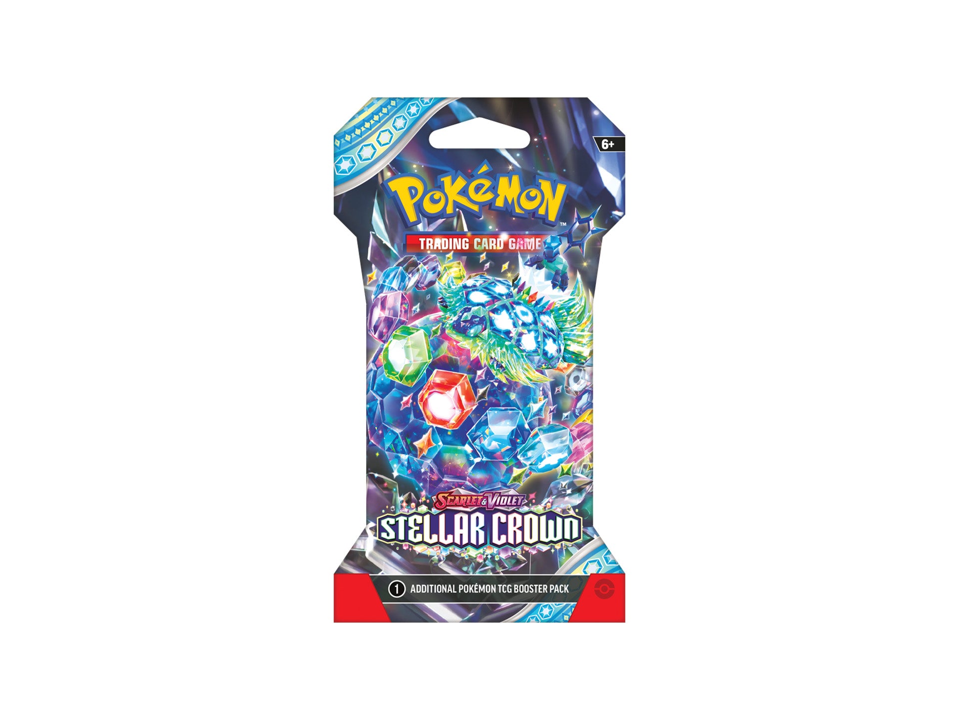 Pokemon Sleeved Booster Pack - Stellar Crown