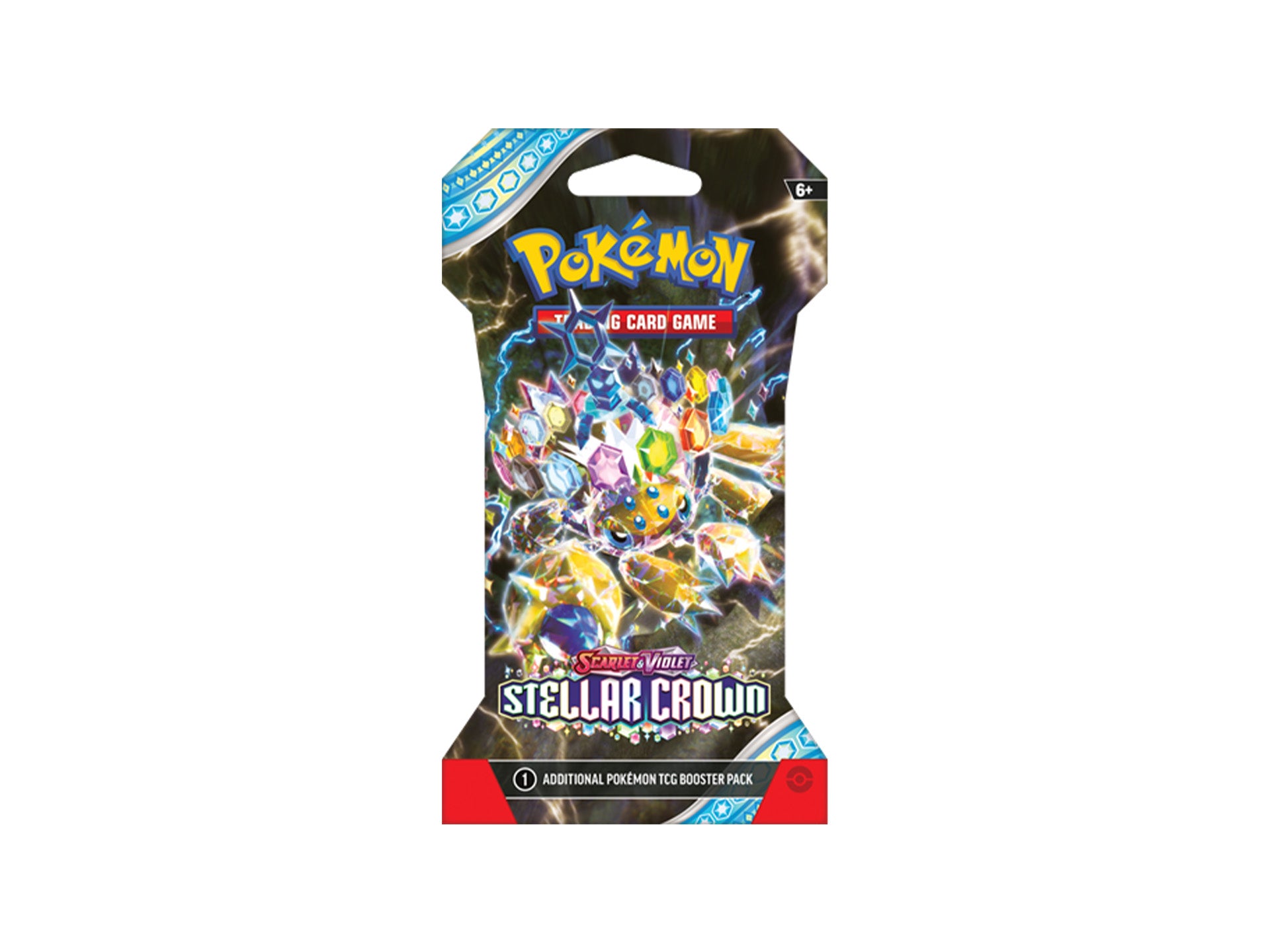 Pokemon Sleeved Booster Pack - Stellar Crown